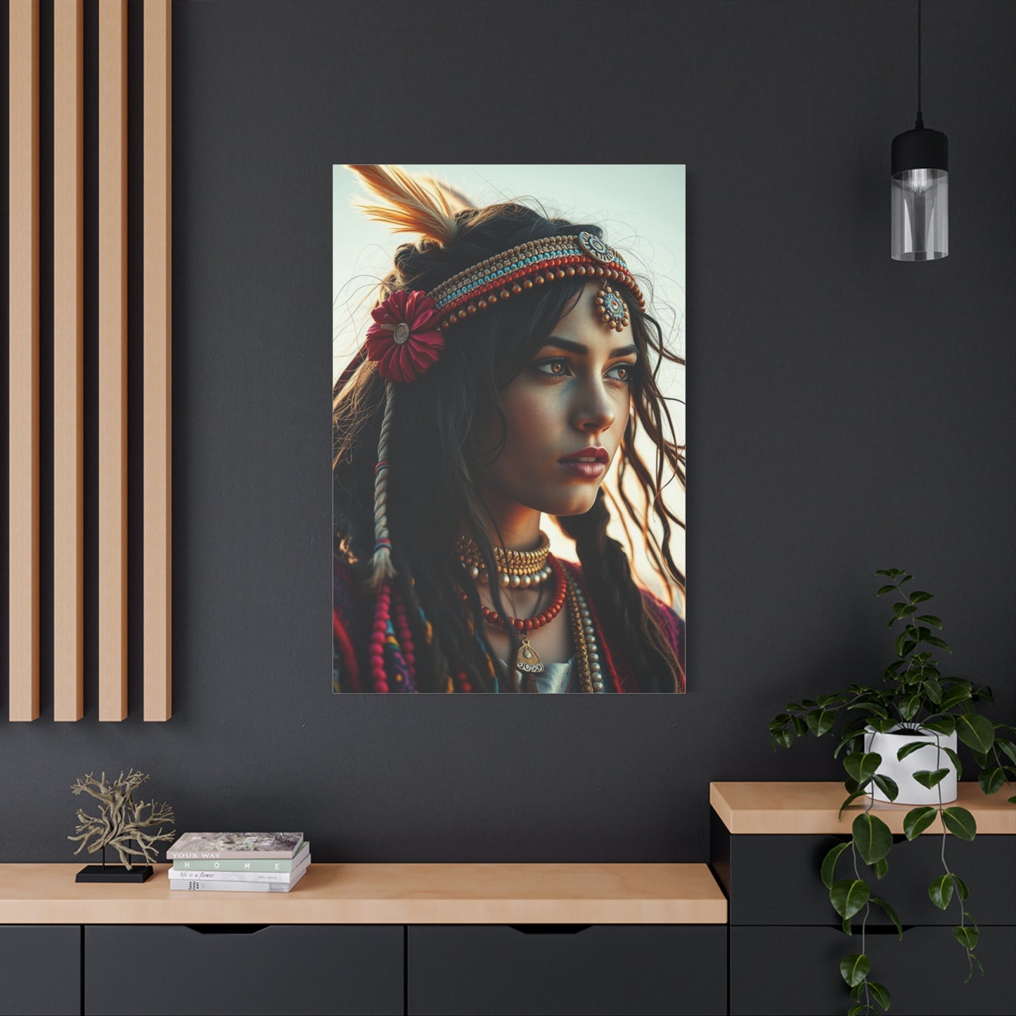 Nomadic Essence Canvas Wall Art & Canvas Print
