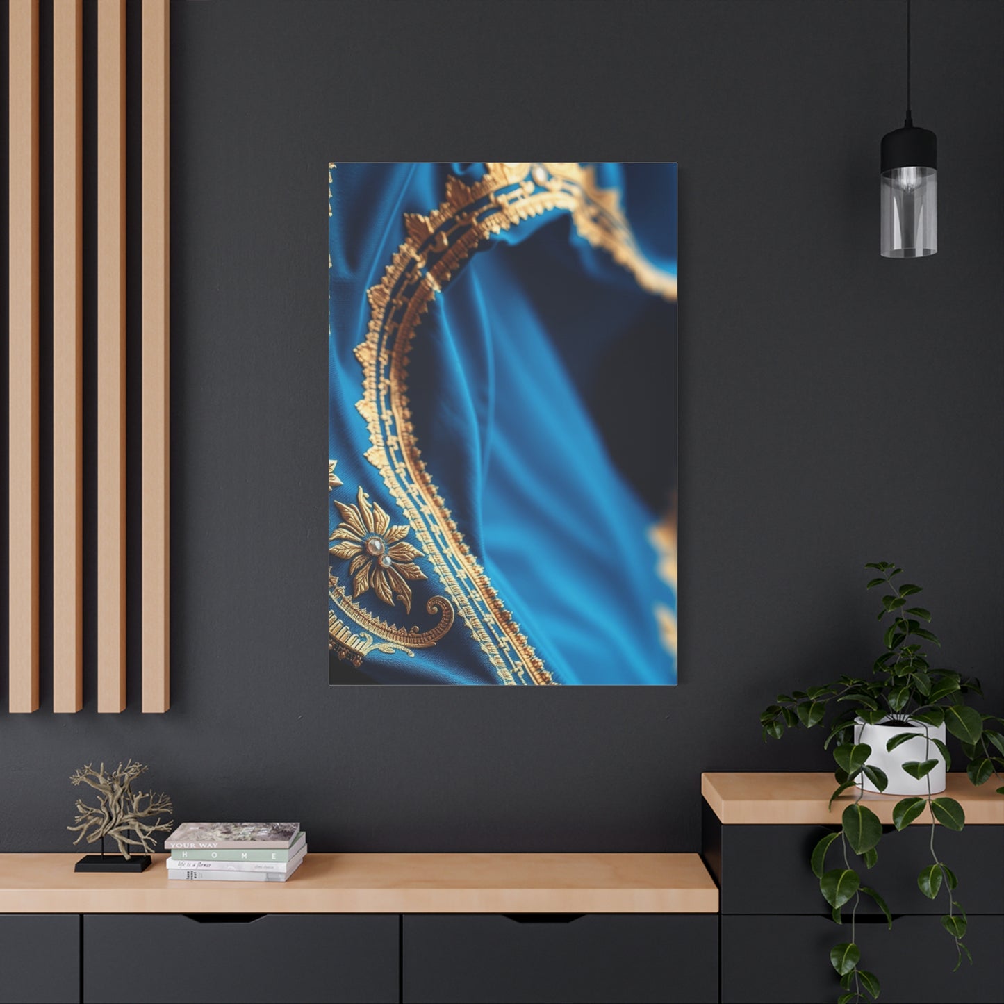 Collection Blue & Gold Art Art Wall Art & Canvas Print