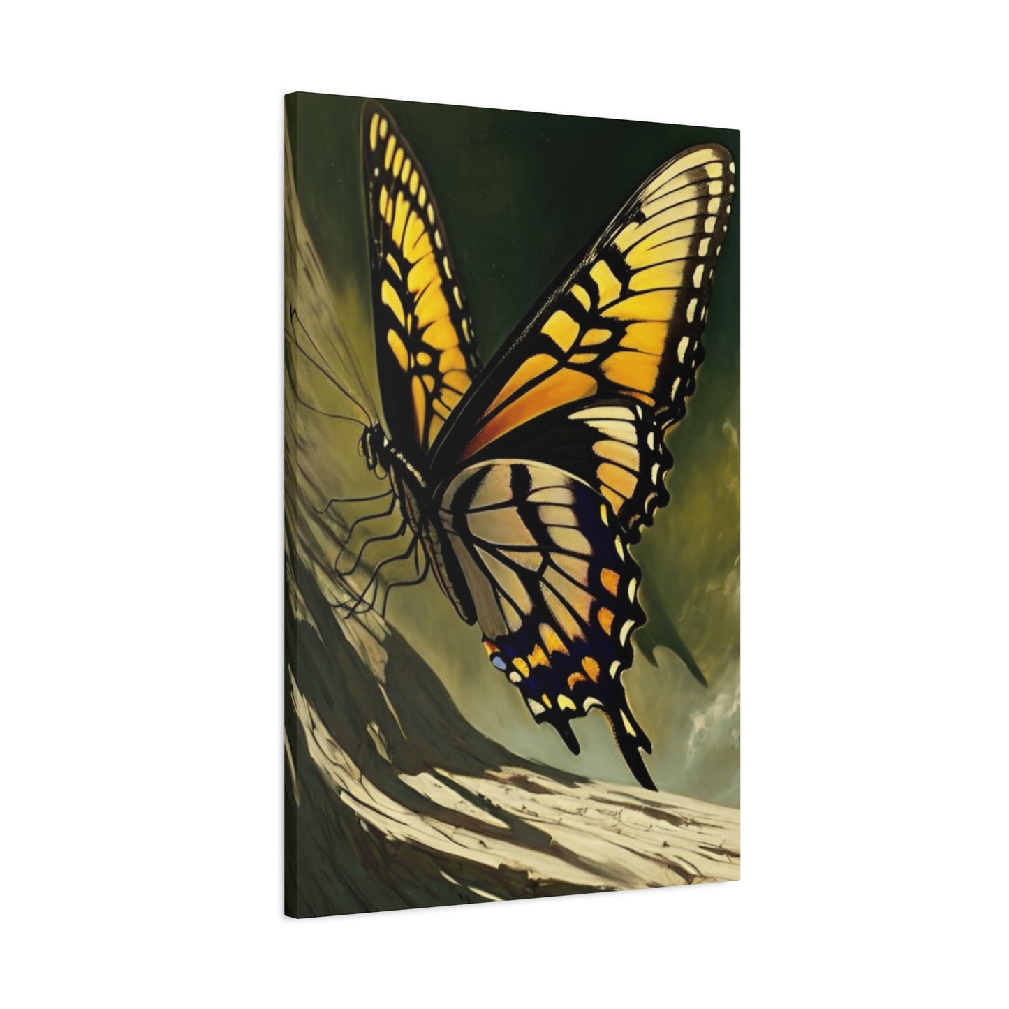 Golden Wings Butterfly Wall Art & Canvas Prints