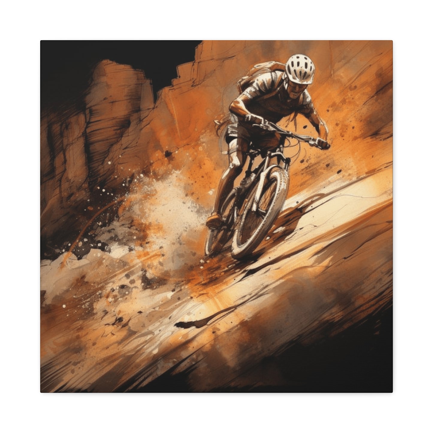 Bicycle Stunt Wall Art & Canvas Prints