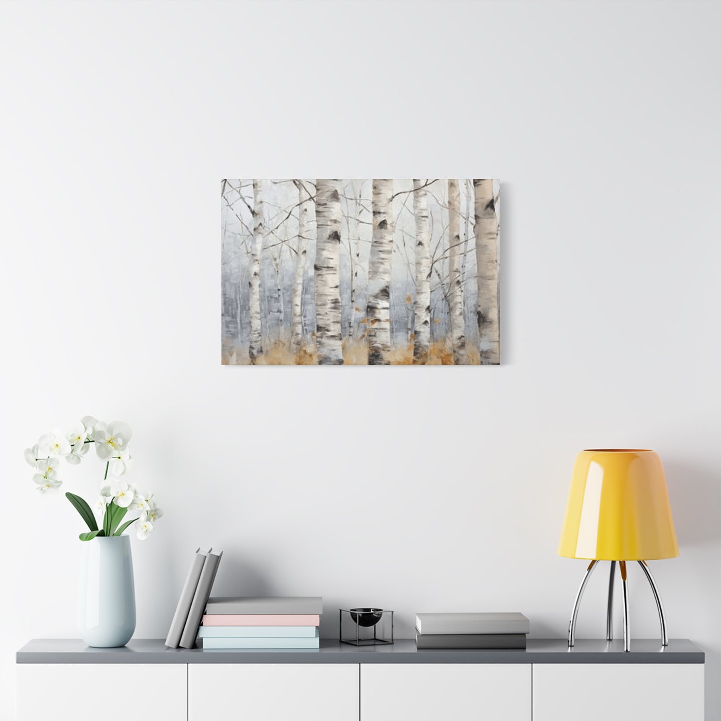 Birch Tree Field Wall Art & Canvas Prints
