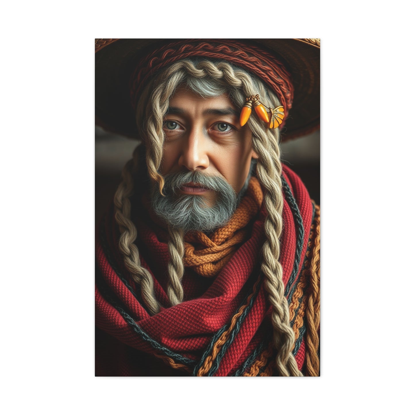 Vintage Serenity Panels Wall Art & Canvas Print