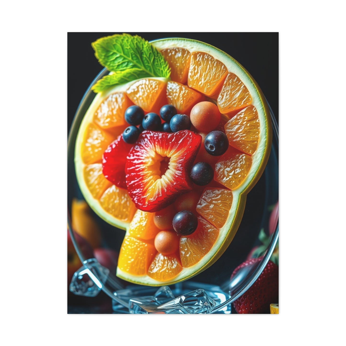 Exquisite Citrus Reverie wall art & canvas print