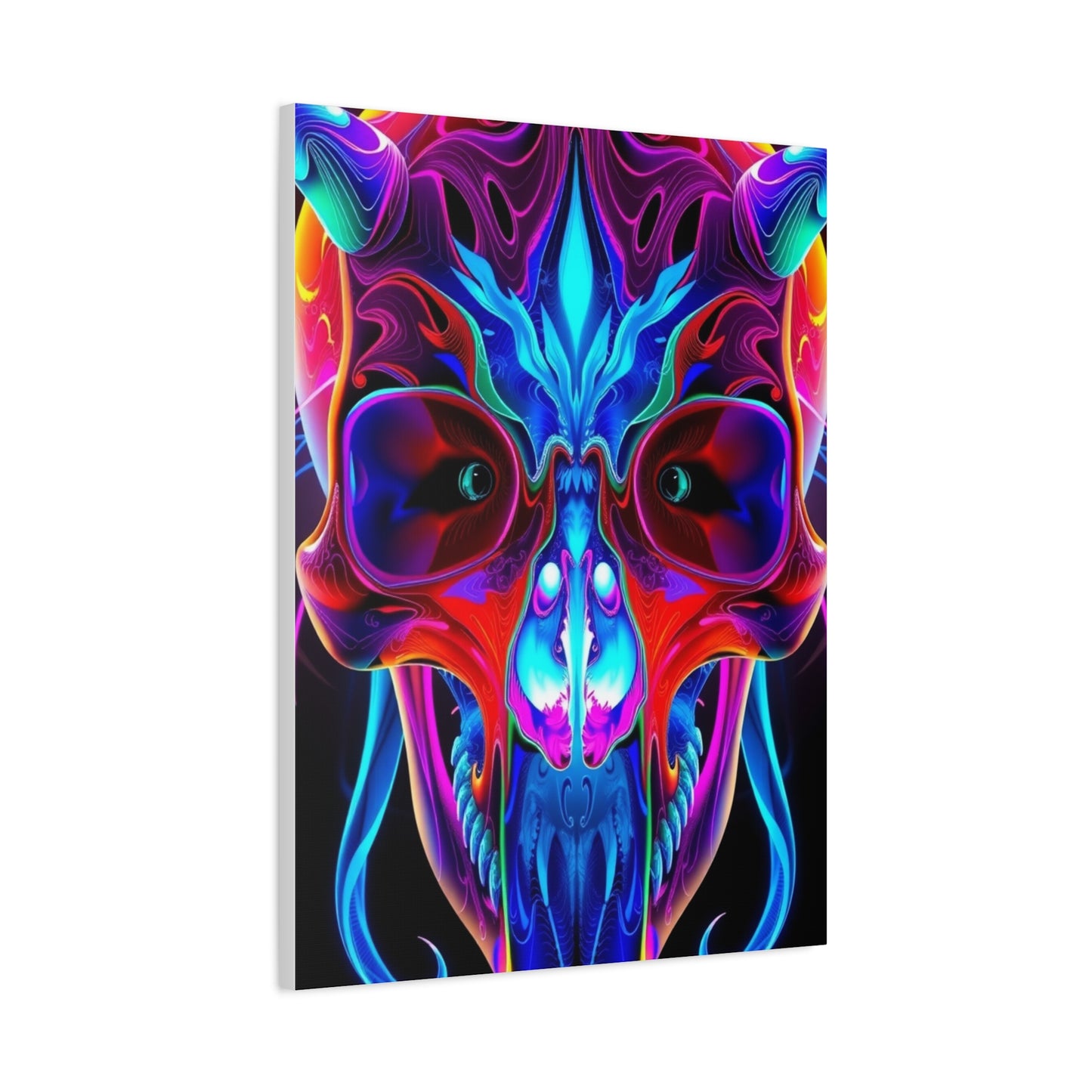 Collection 3D Trippy Skull Art By Ali Gulec Art Art Wall Art & Canvas Print