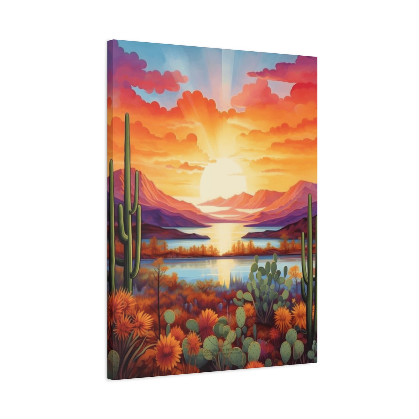Arizona Desert Sunrise Wall Art & Canvas Prints