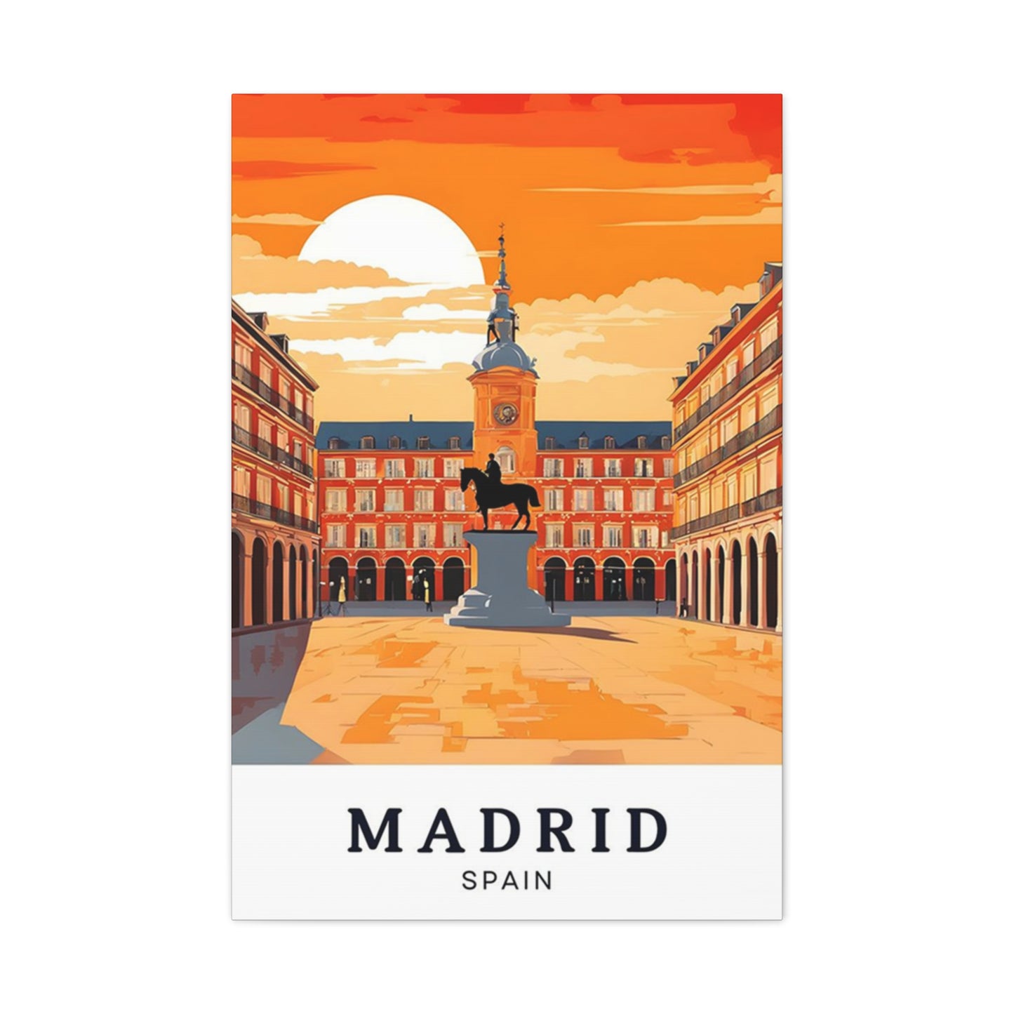 Madrid Spain Poster Wall Art & Canvas Prints