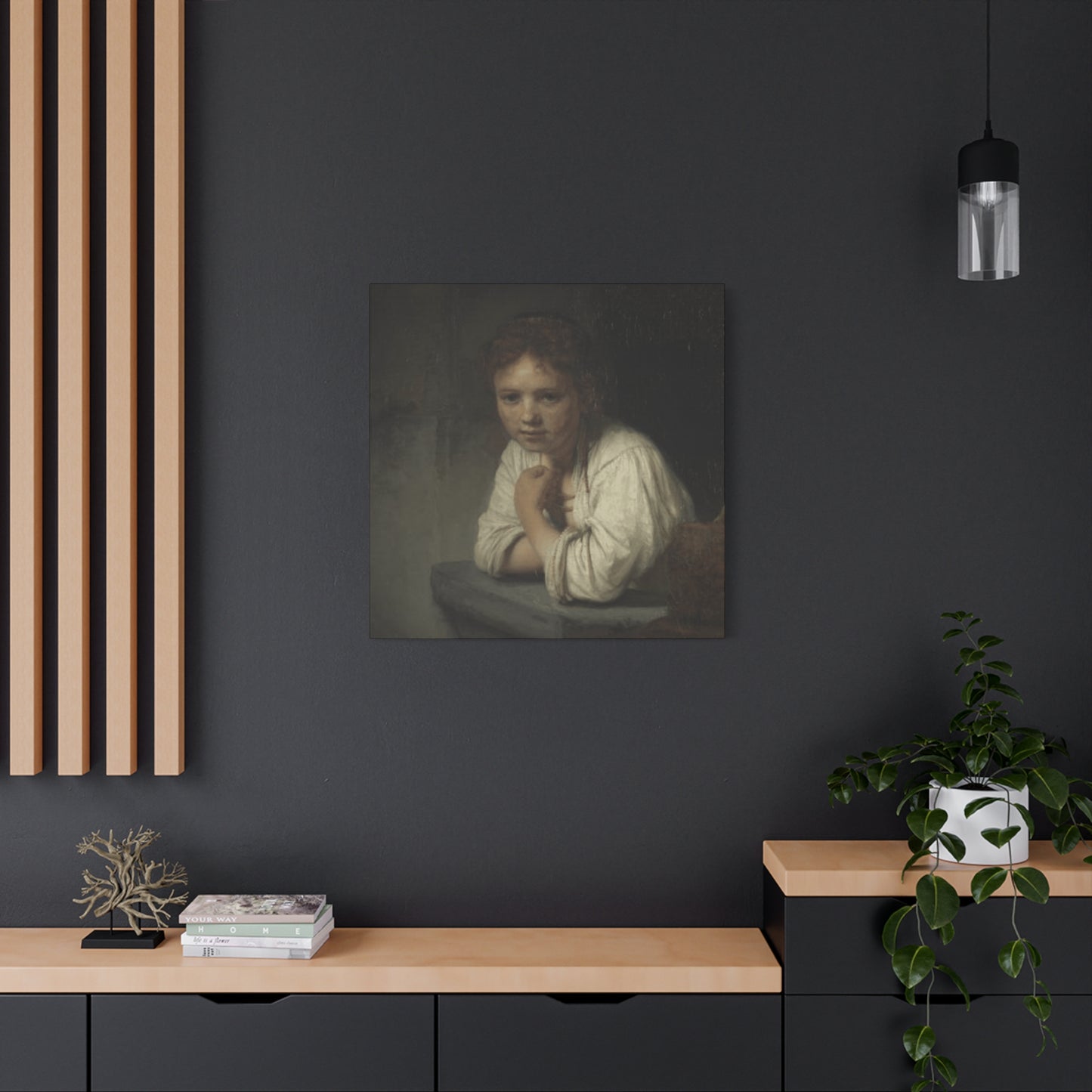 Girl At A Window Wall Art & Canvas Prints