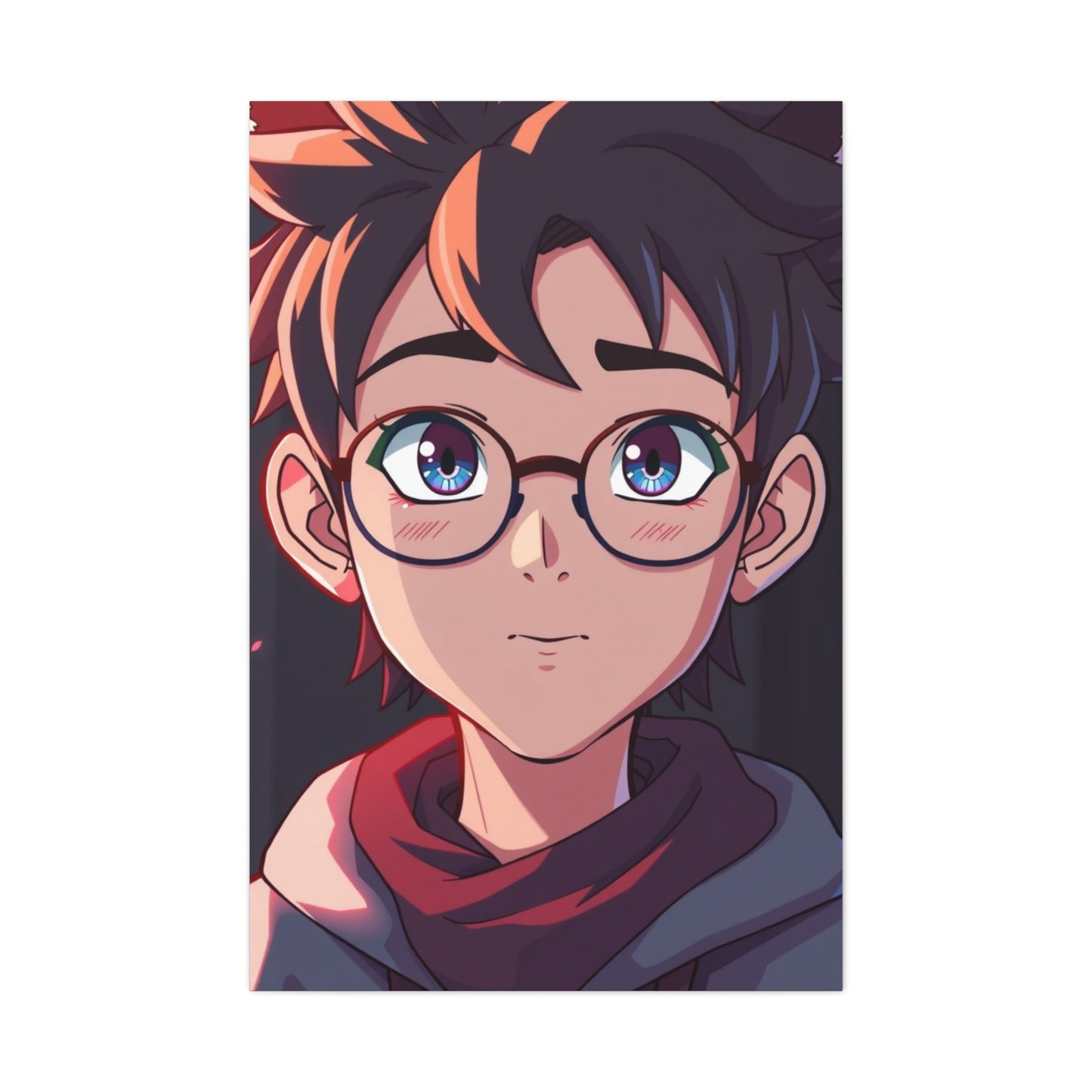 Fanciful Visage Artwork Wall Art & Canvas Print