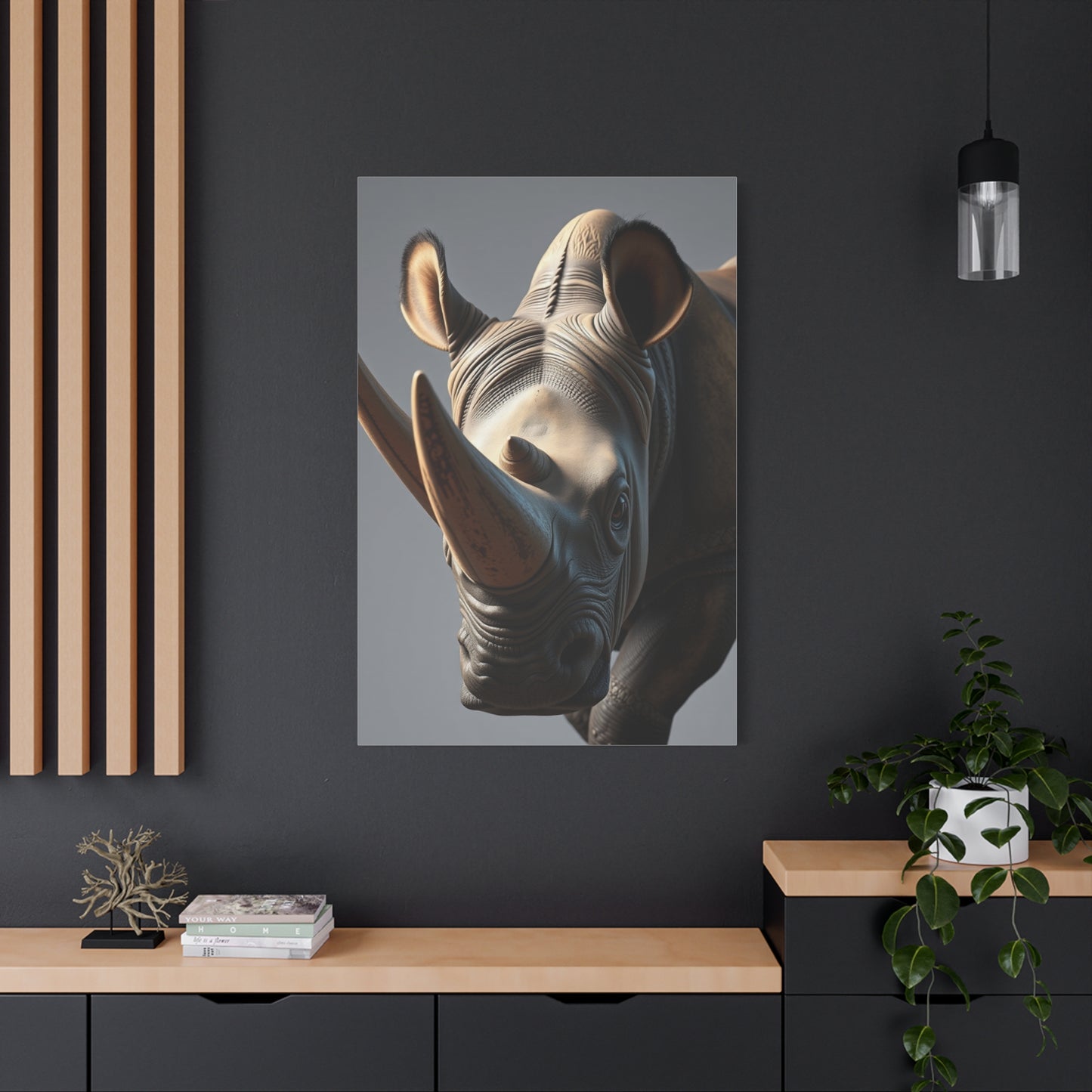 Supreme Rhinoceros Art Collection Wall Art & Canvas Print