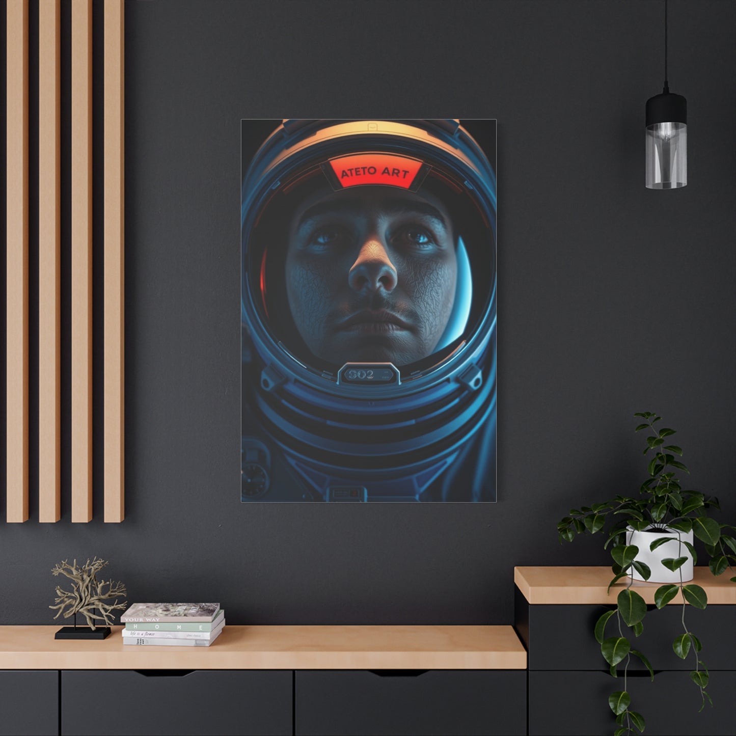 Stellar Navigator Tableau Wall Art & Canvas Print
