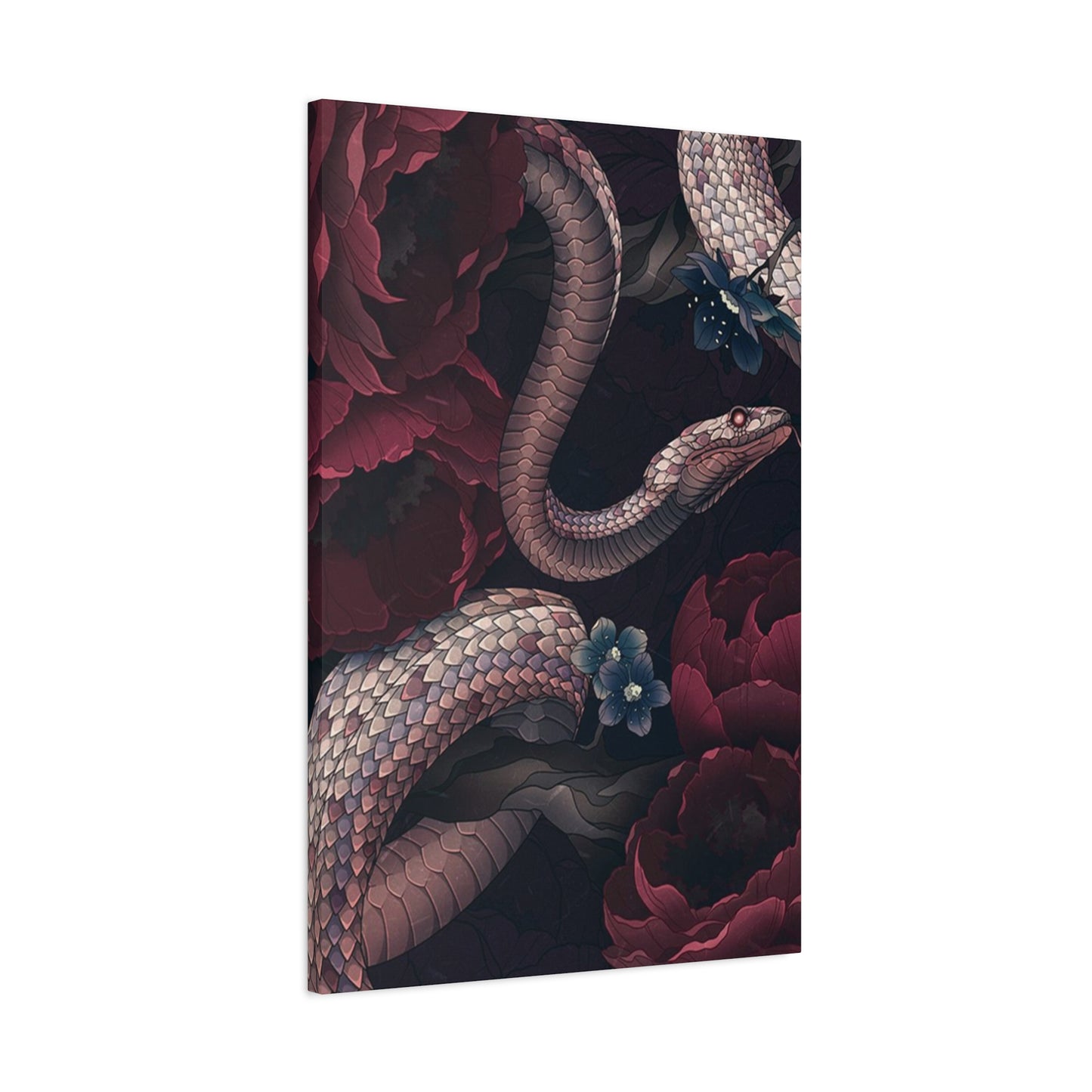 Rose And Snake Wall Art & Canvas Prints
