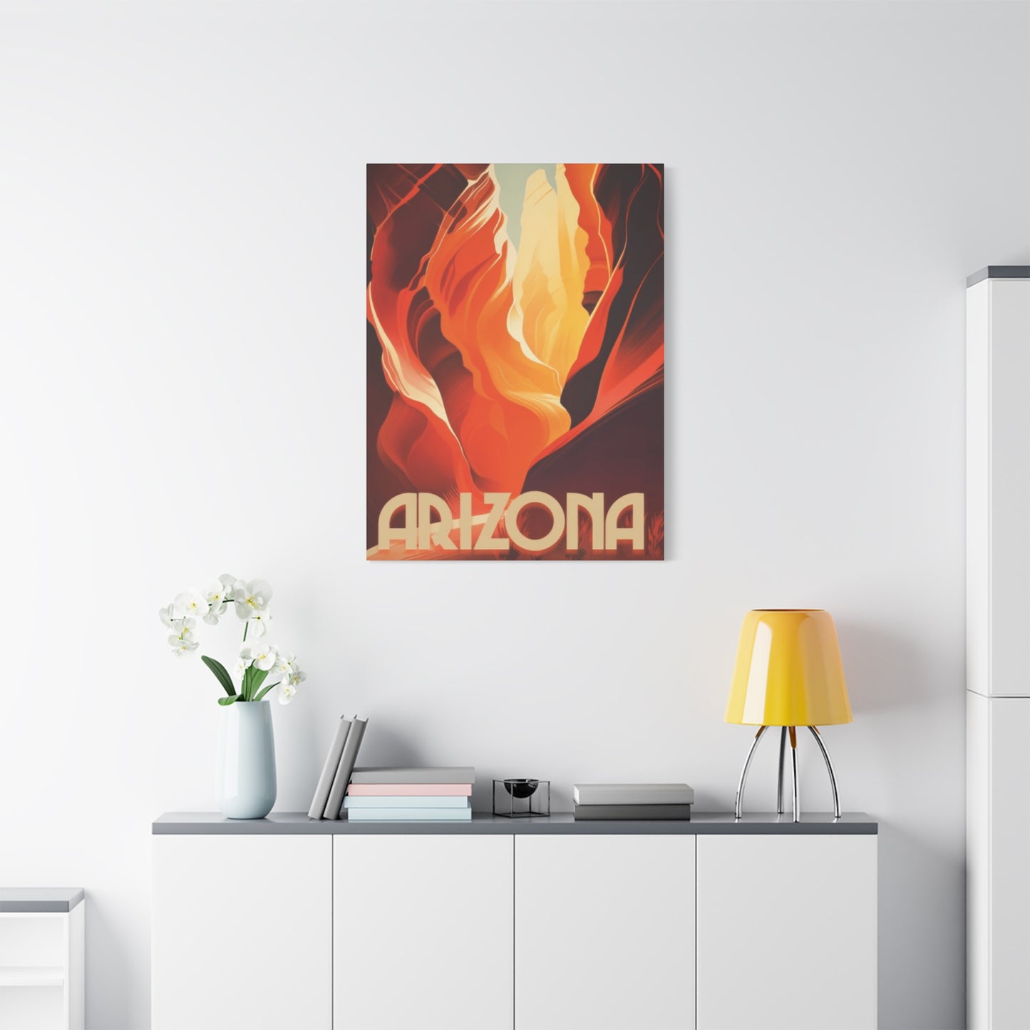 Arizona Desert Painting Wall Art & Canvas Prints