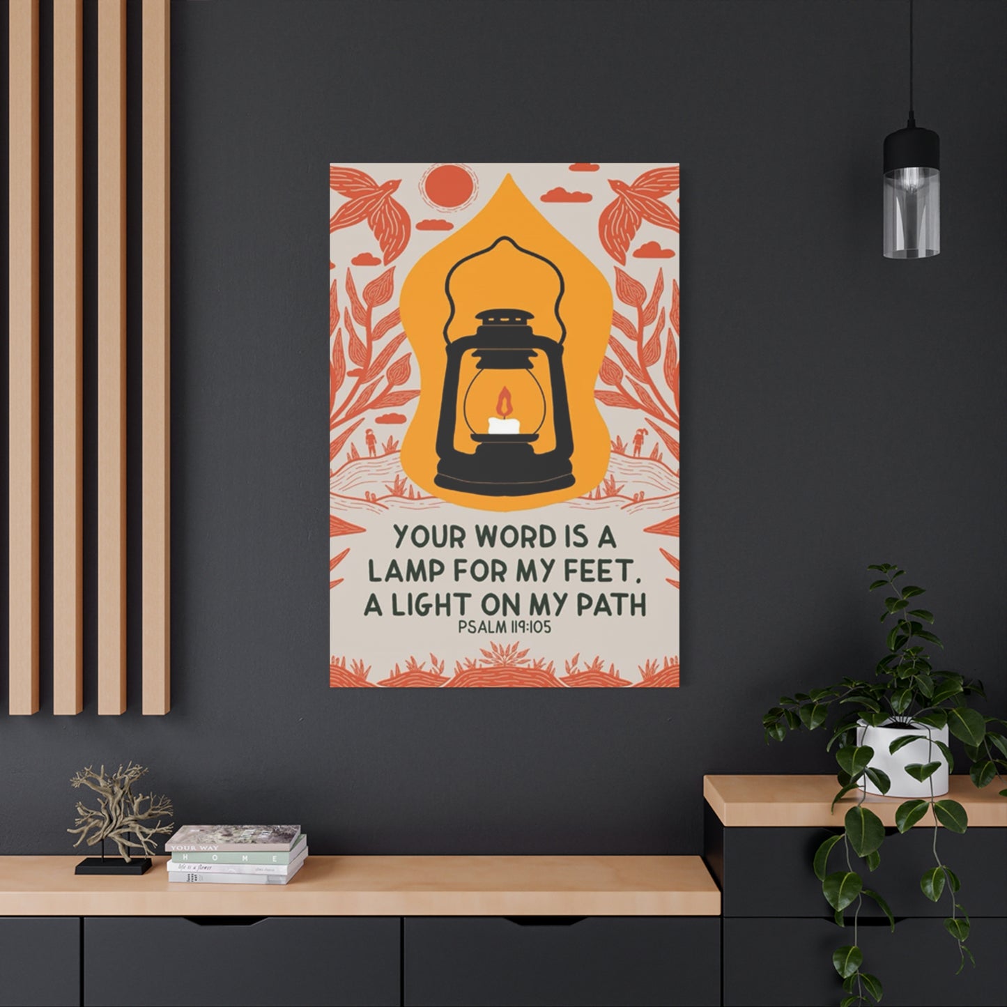 Candle Light Quote Poster Wall Art & Canvas Prints