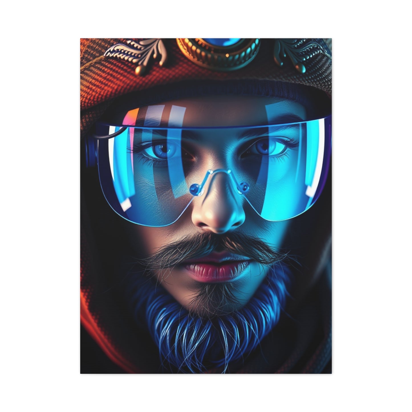 Majestic Teal Panorama Wall Art & Canvas Print