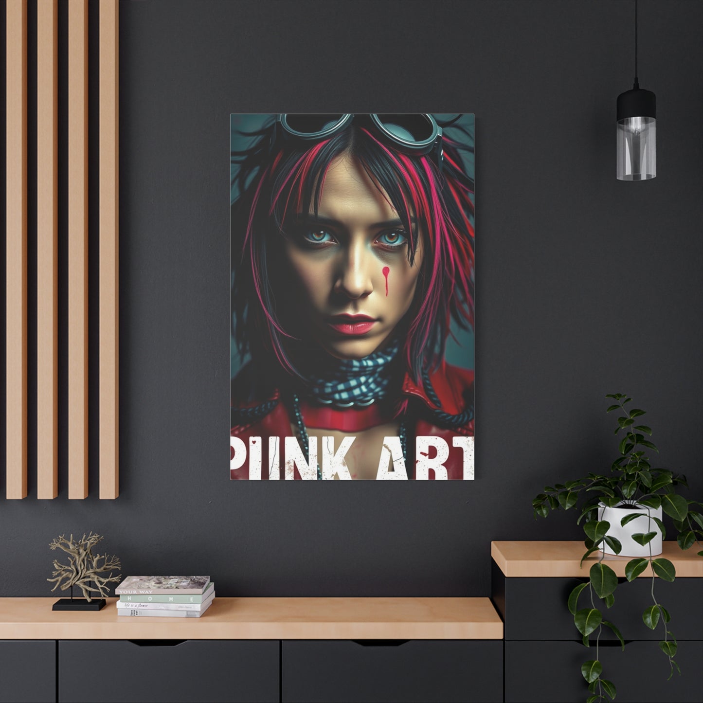 Rebel Elegance Canvas Wall Art & Canvas Print