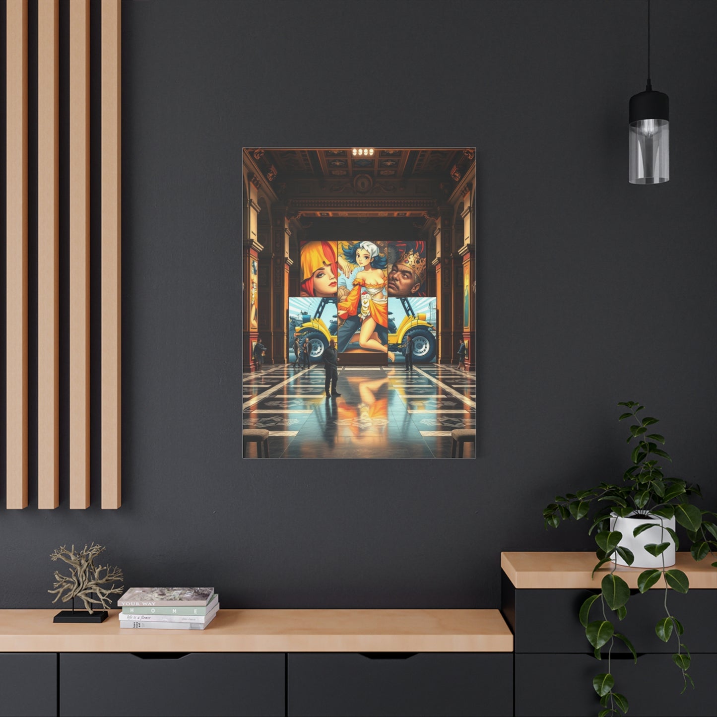 Flamboyant Essence Canvas Wall Art & Canvas Print