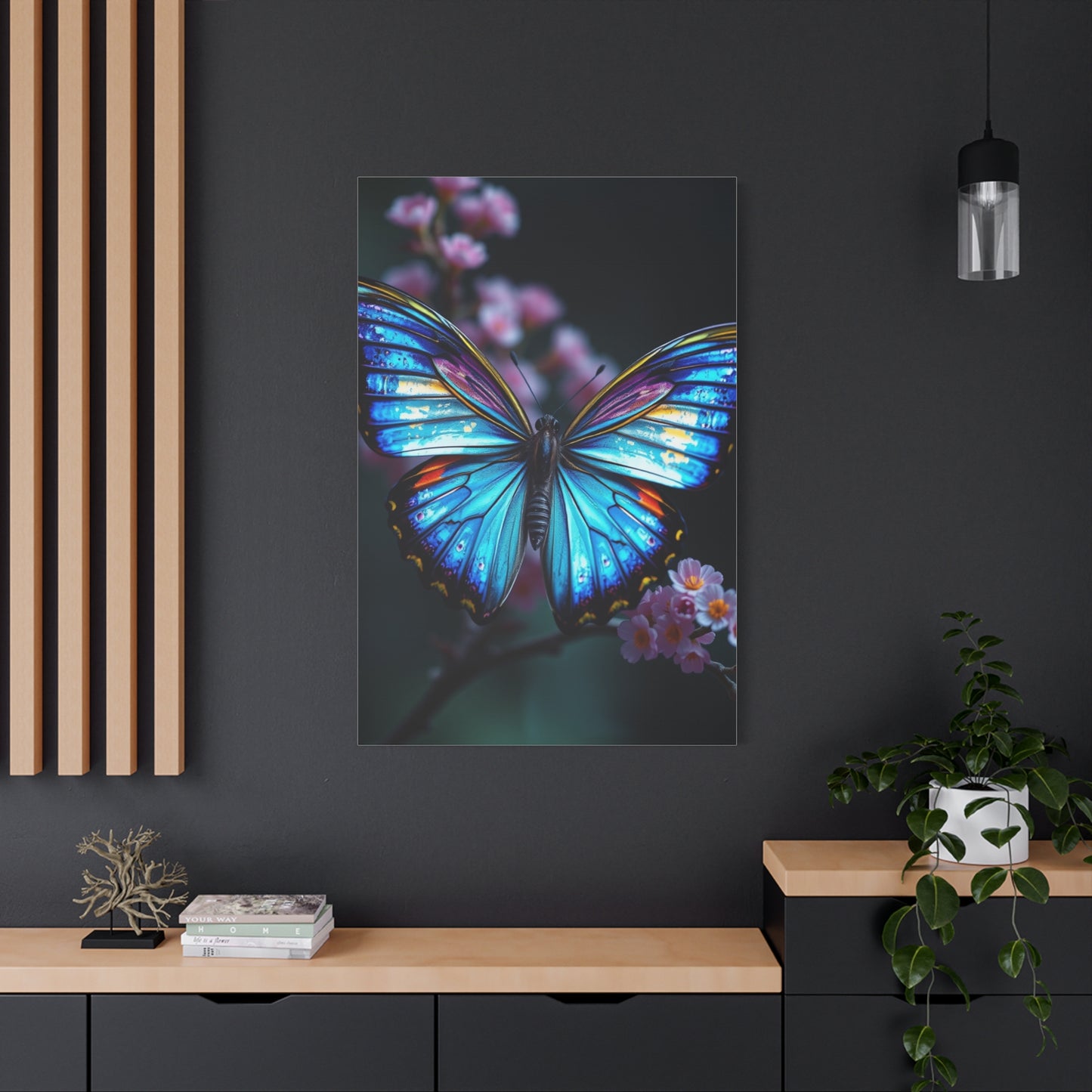 Opulent Lepidopteran Elegance Wall Art & Canvas Print