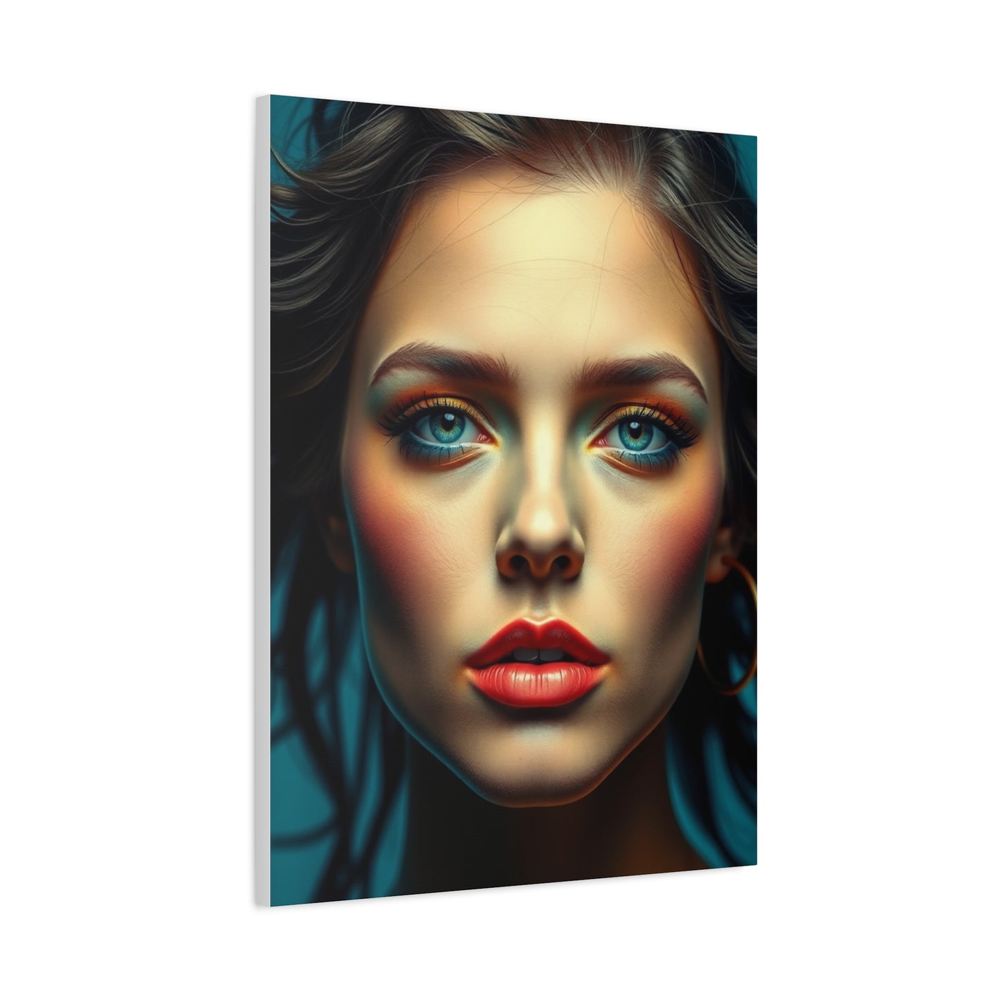 Masterpiece Blue Music Art Vision Wall Art & Canvas Print