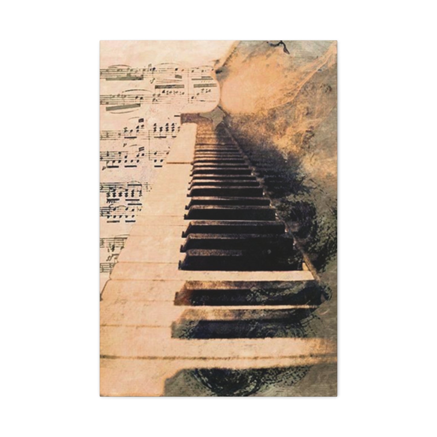 Piano Keys Painting Wall Art & Canvas Prints