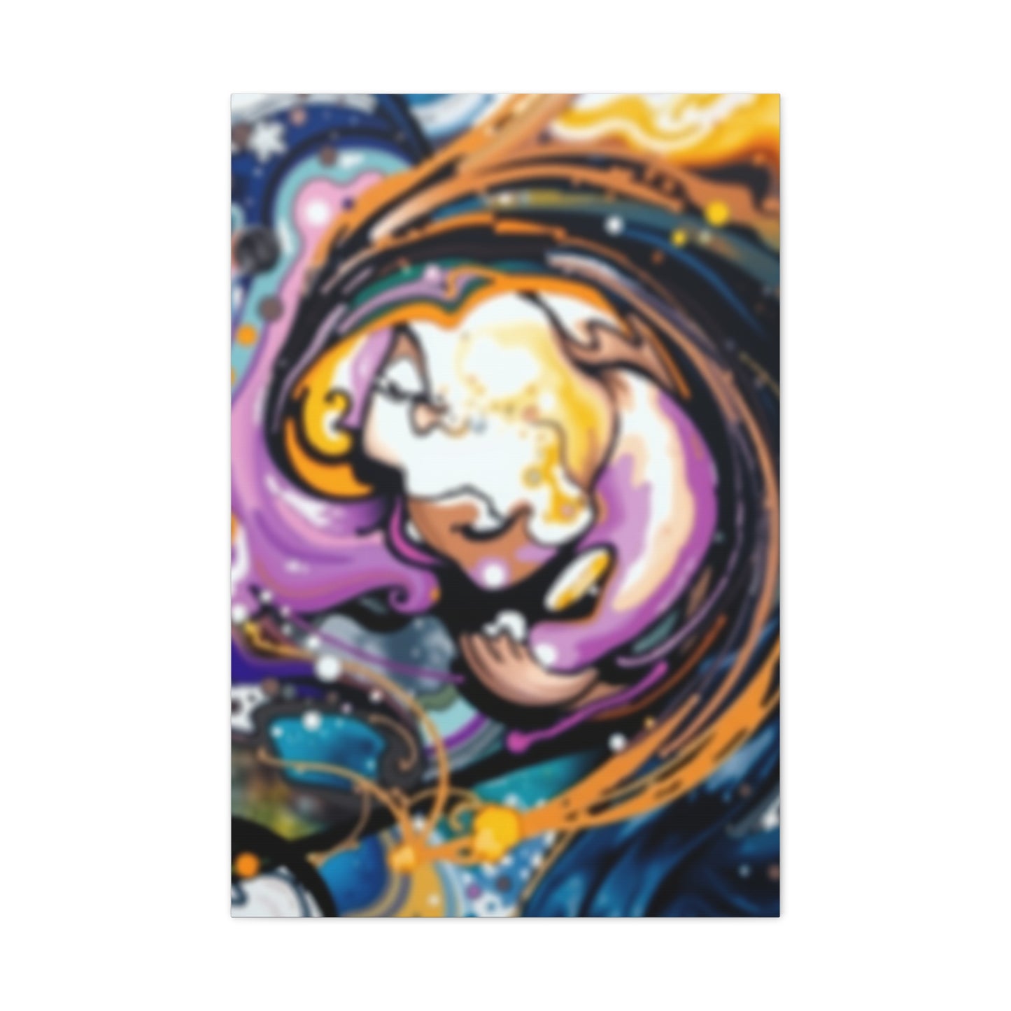 Mystical Expressionist Canvas Wall Art & Canvas Print