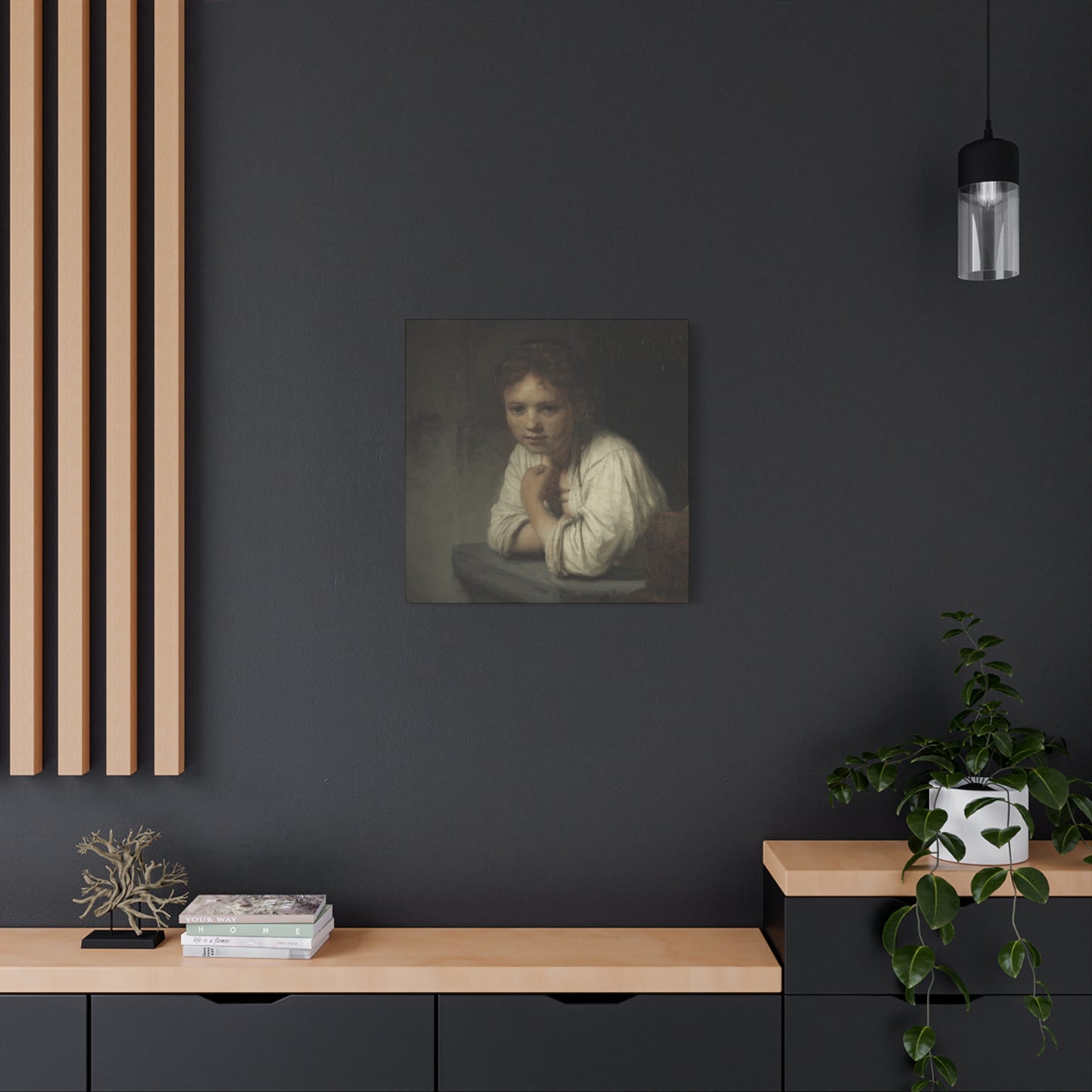 Girl At A Window Wall Art & Canvas Prints