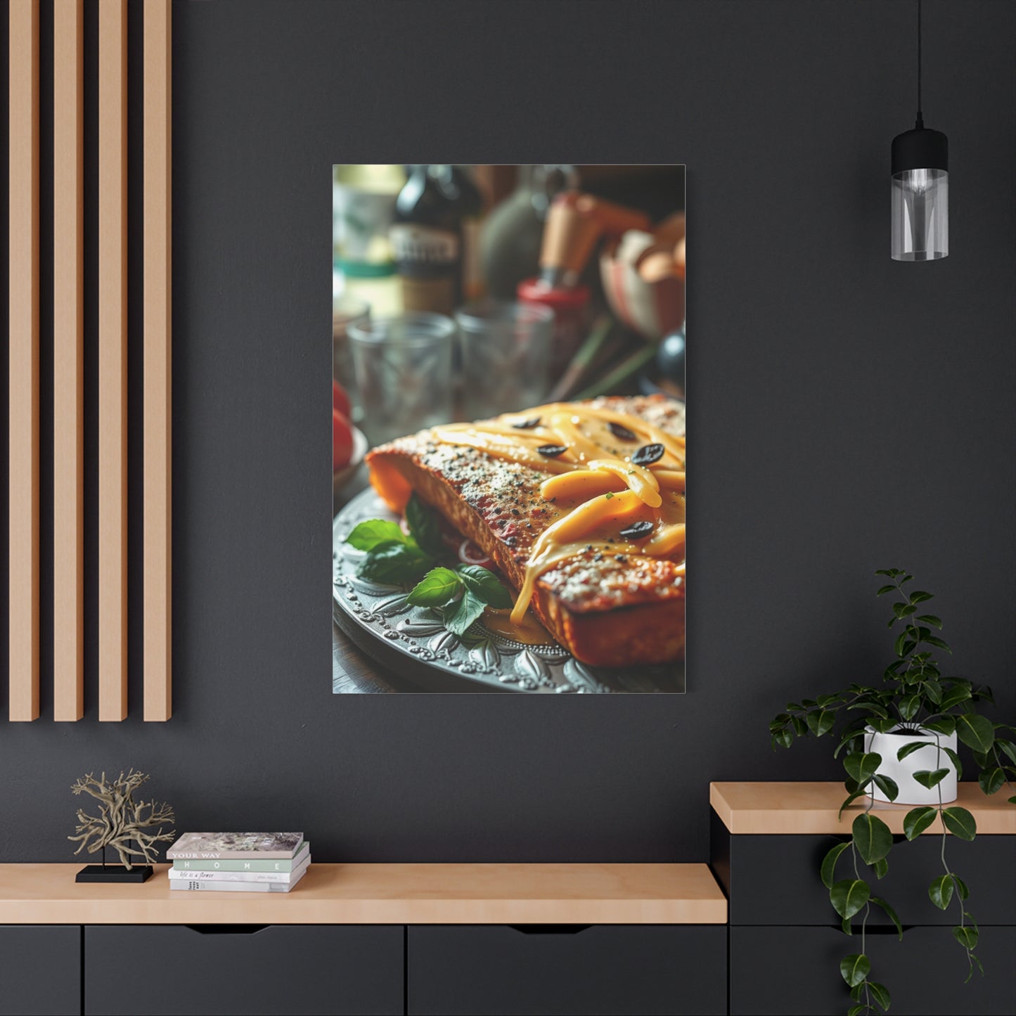 Italian Food Art Luxury Canvas Wall Art & Canvas Print
