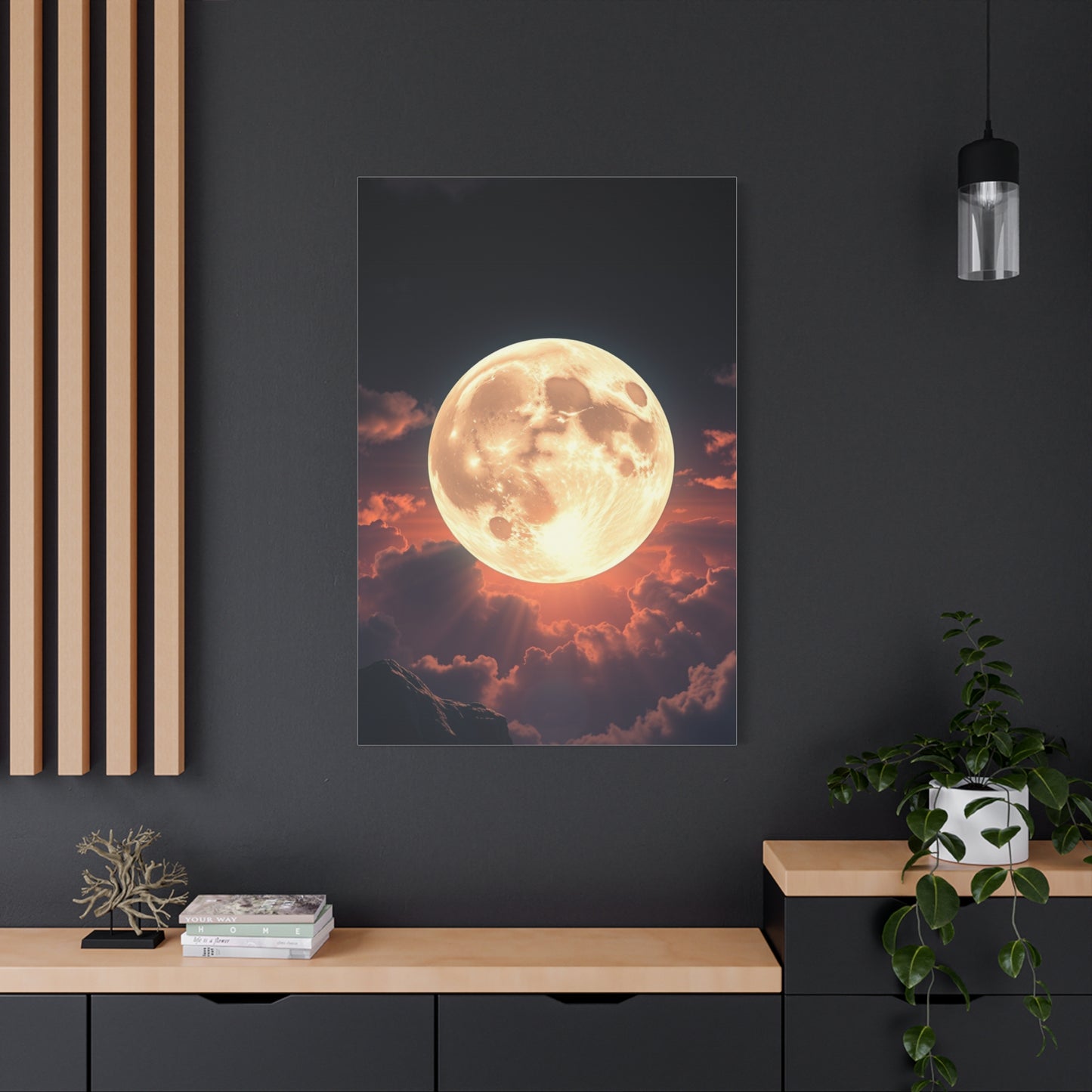 Mystical Moonlight Art Wall Art & Canvas Print
