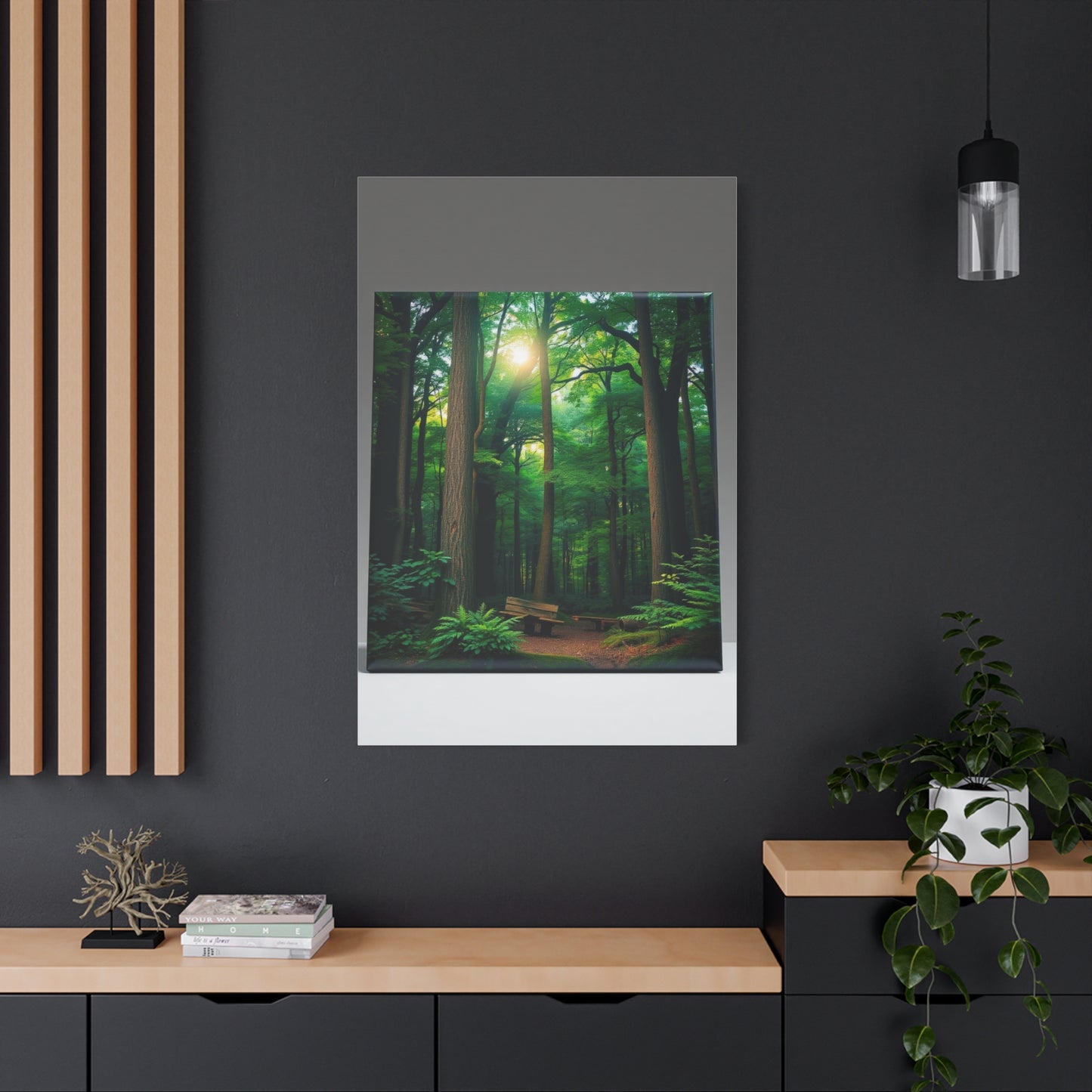 Emerald Canopy Masterpiece Wall Art & Canvas Print