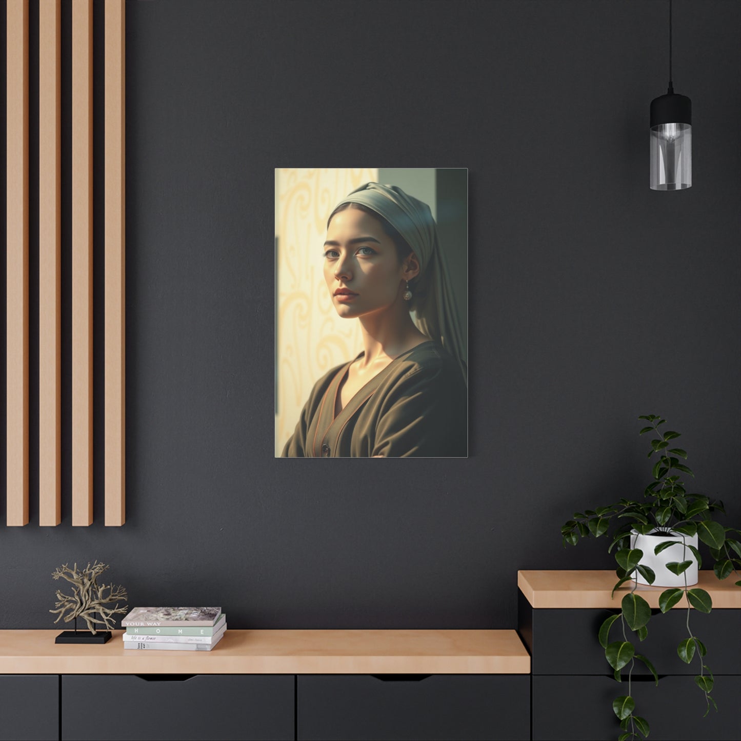 Opulent Nouveau Expression Wall Art & Canvas Print