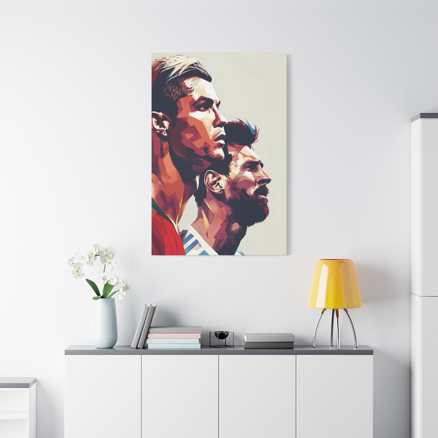 Ronaldo & Messi Poster Wall Art & Canvas Prints