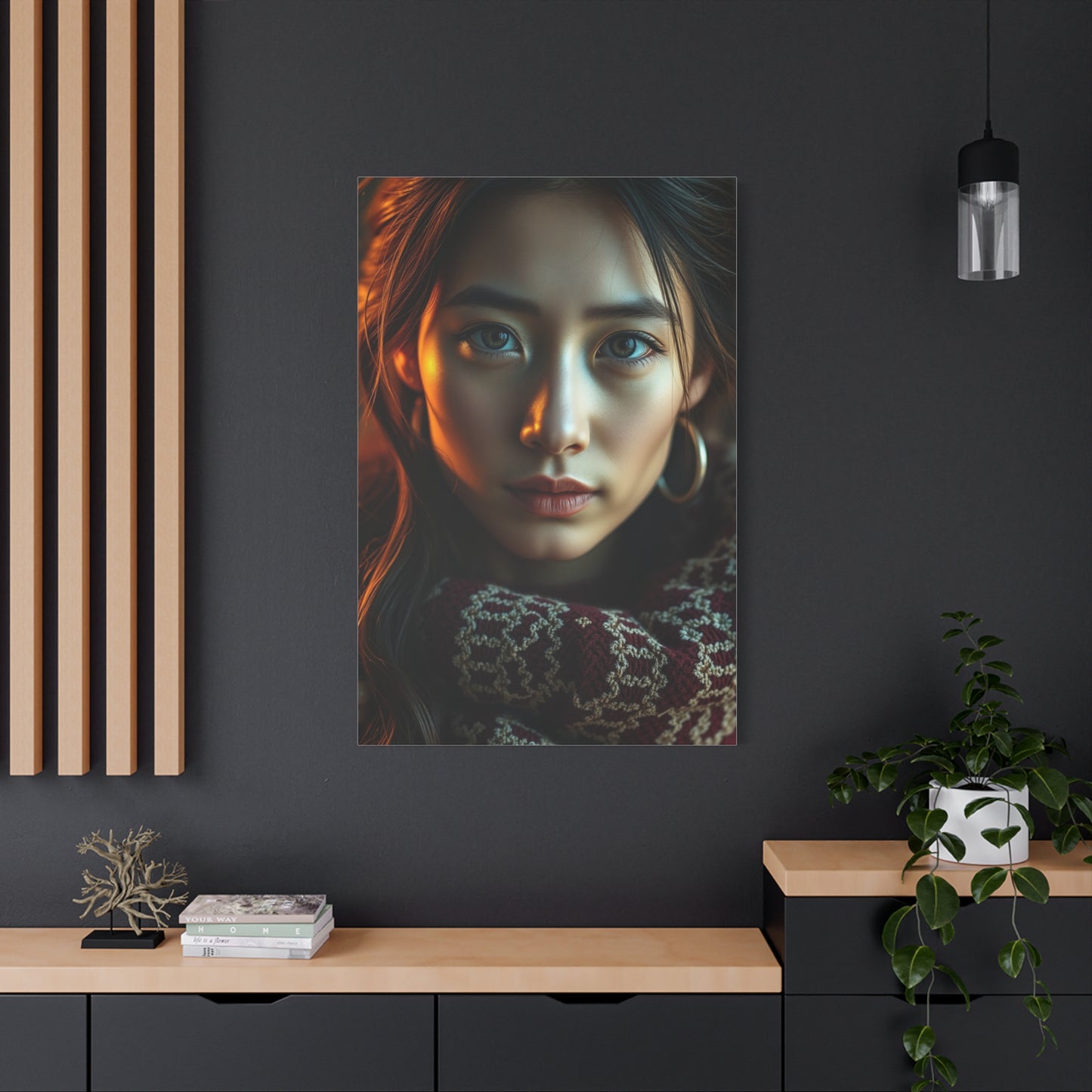 Saffron Brilliance Panel Wall Art & Canvas Print