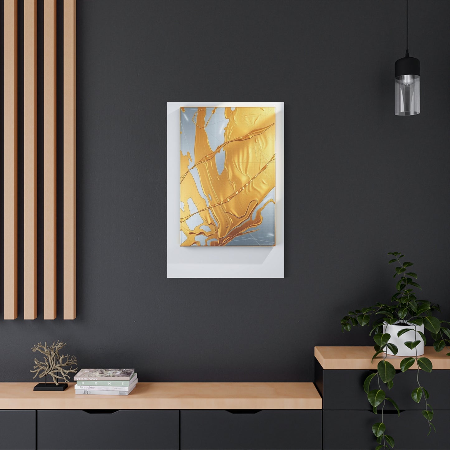 Gold & Silver Canvas Art Supreme Gallery Wall Art & Canvas Print