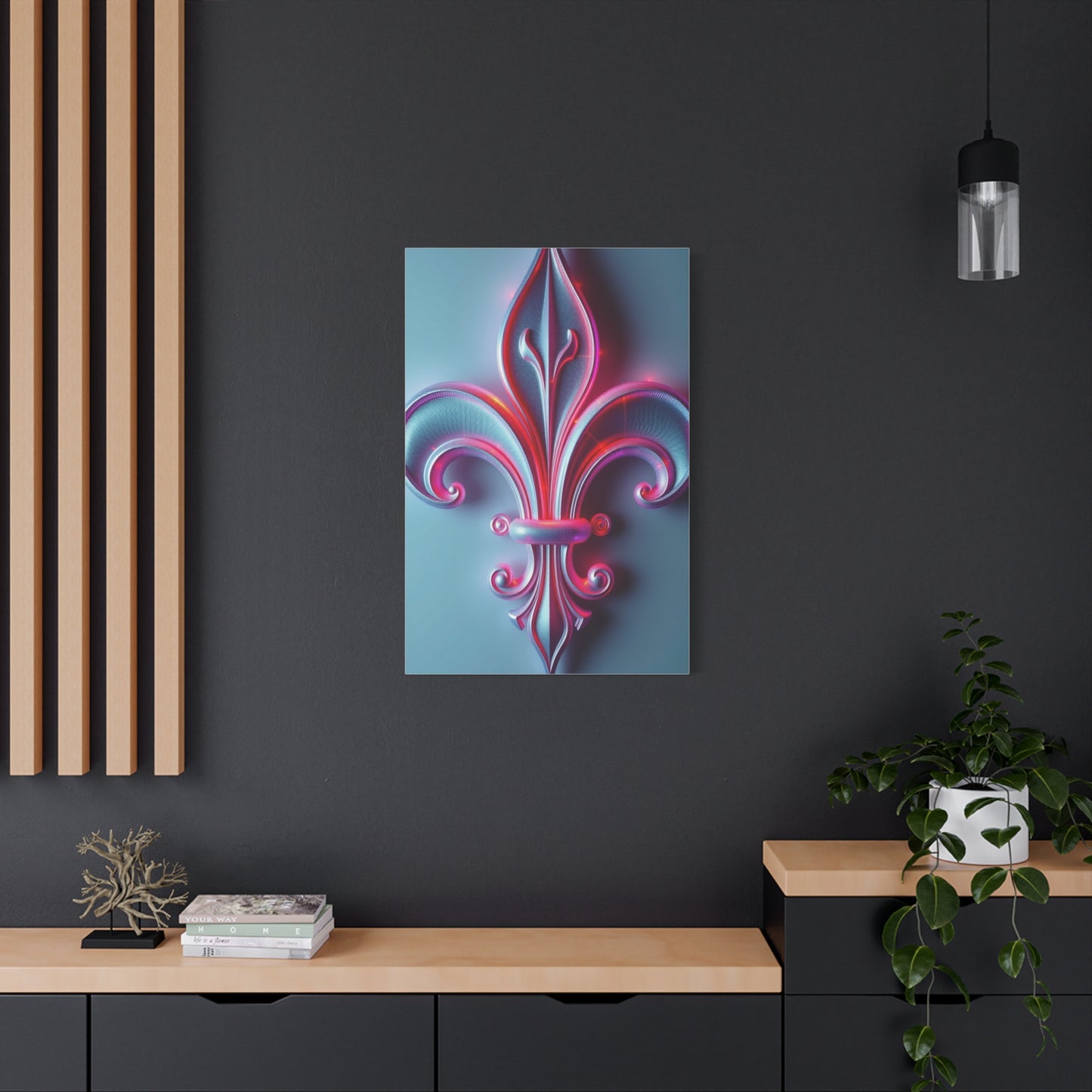 Noble Petal Emblem Canvas