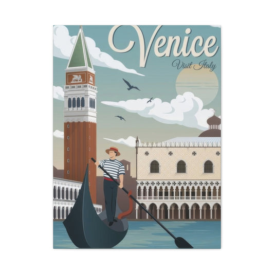 Visit Venice Travel Italy Wall Art & Canvas Prints