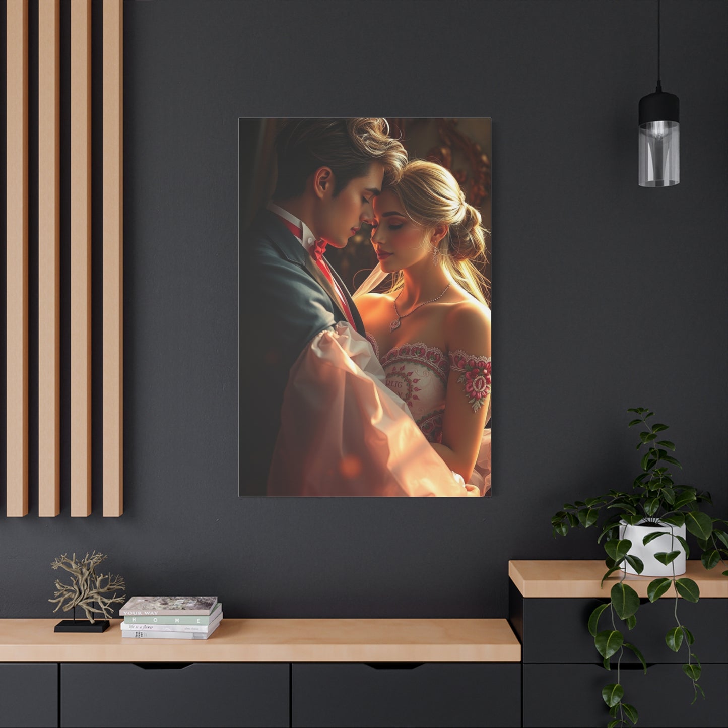 Tender Affection Art Wall Art & Canvas Print