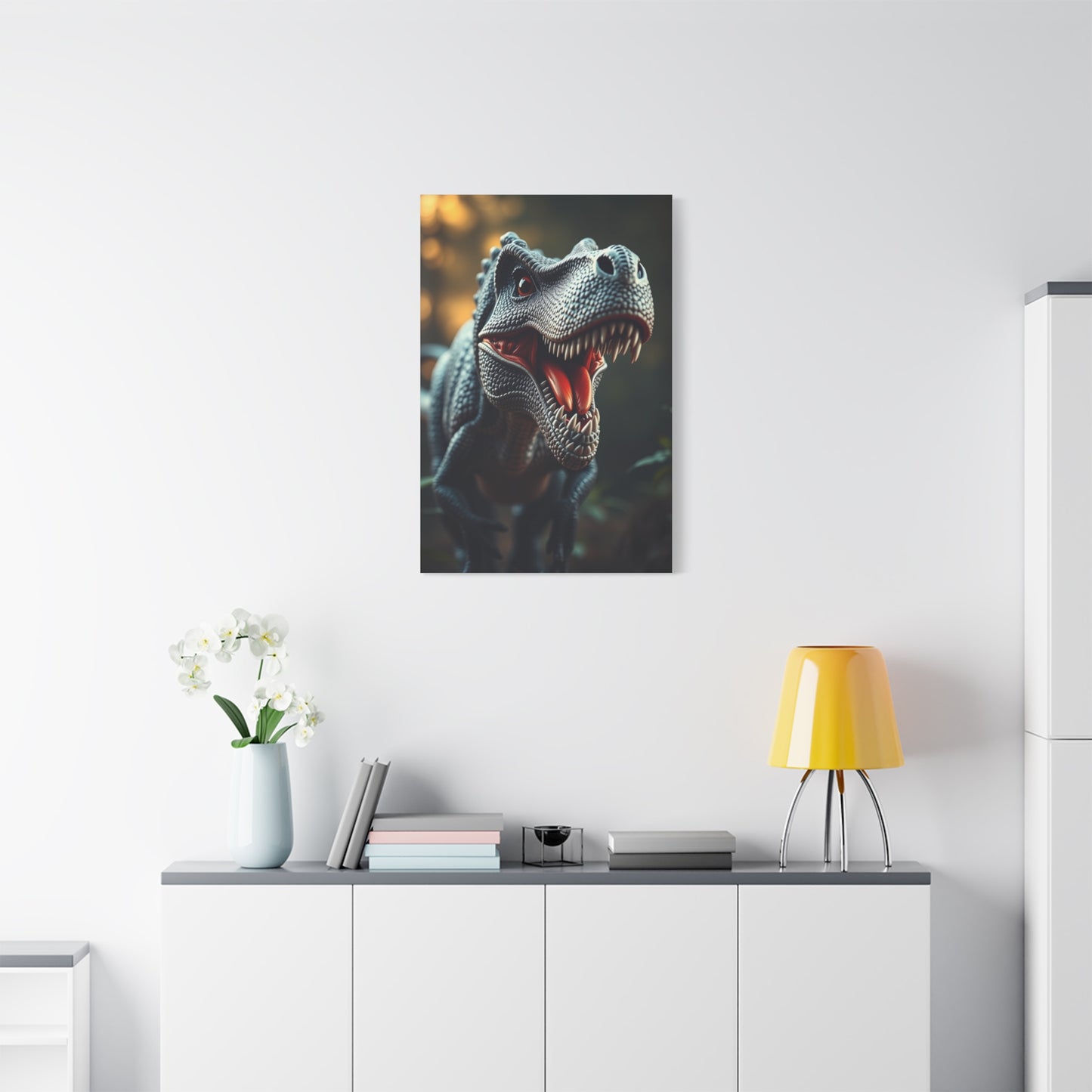 Masterpiece Dinosaur Art Vision Wall Art & Canvas Print