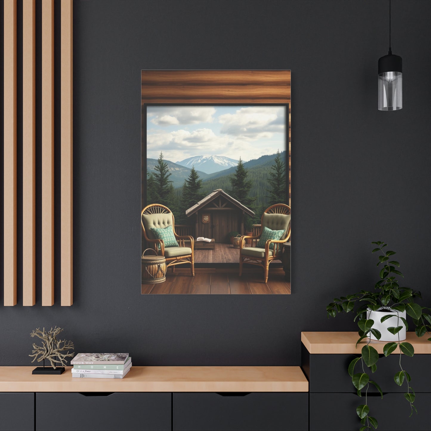 Elite Cabin & Lodge Decor Art Vision Wall Art & Canvas Print
