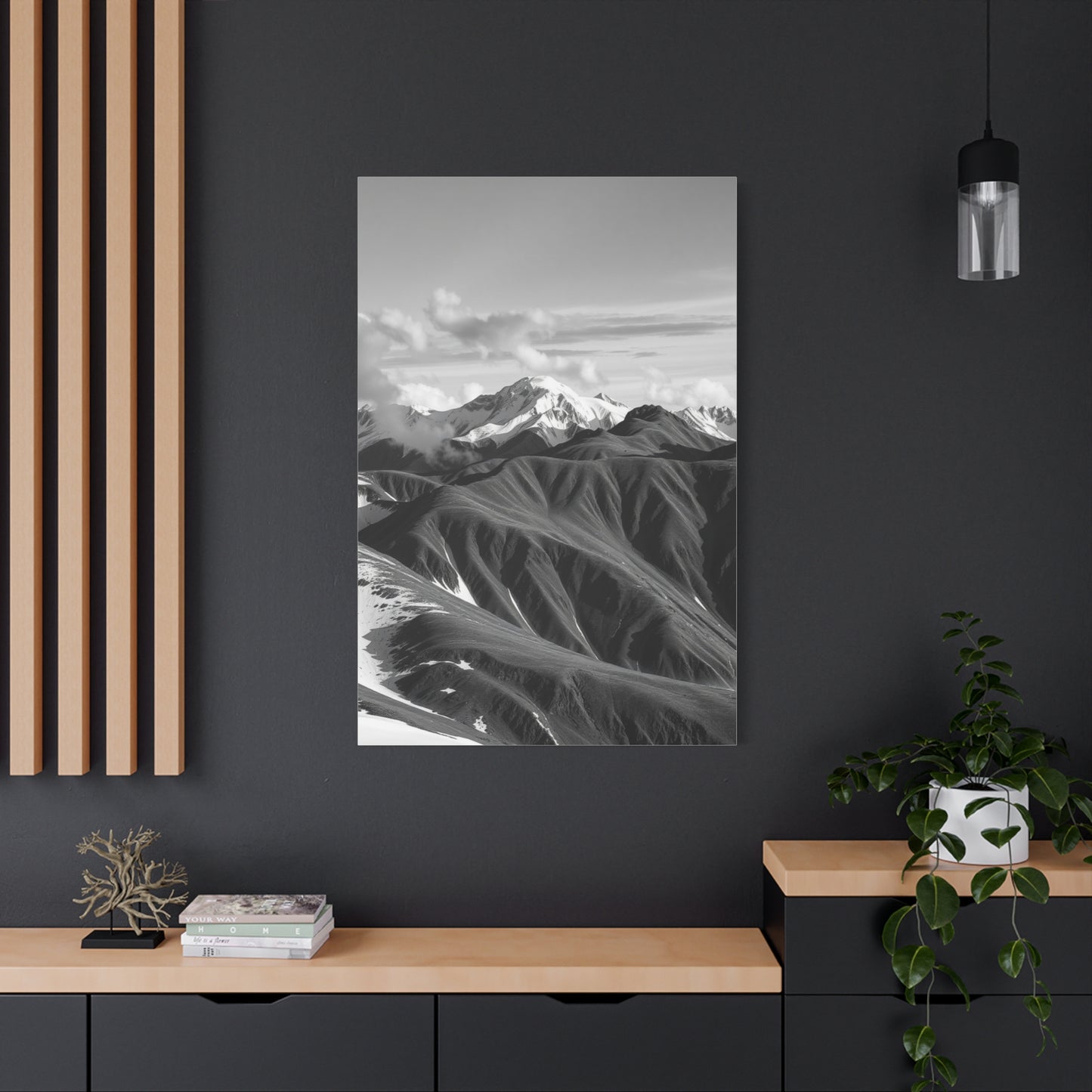 Supreme Black & White Scenic Landscapes Art Collection Wall Art & Canvas Print