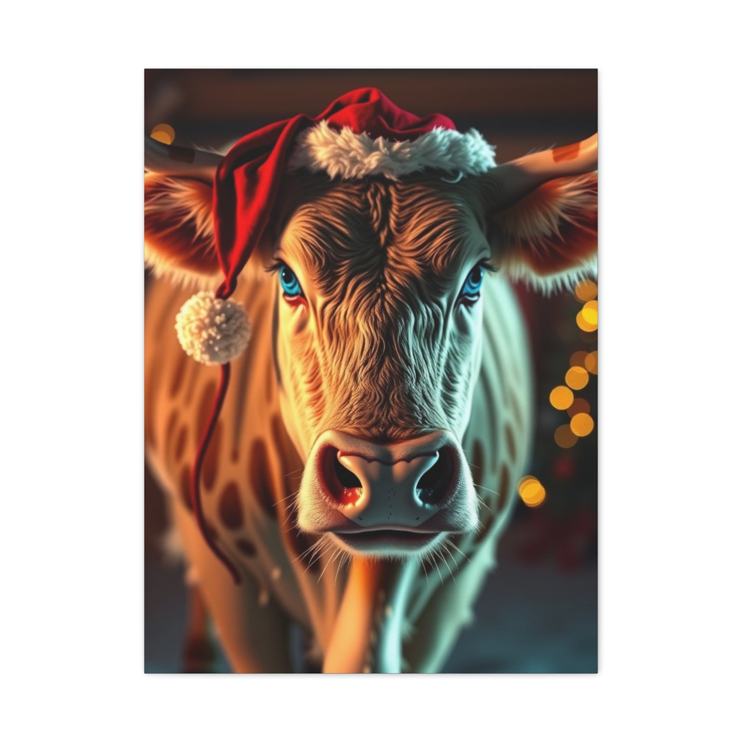 Festive Cattle Reverie Art wall art & canvas print