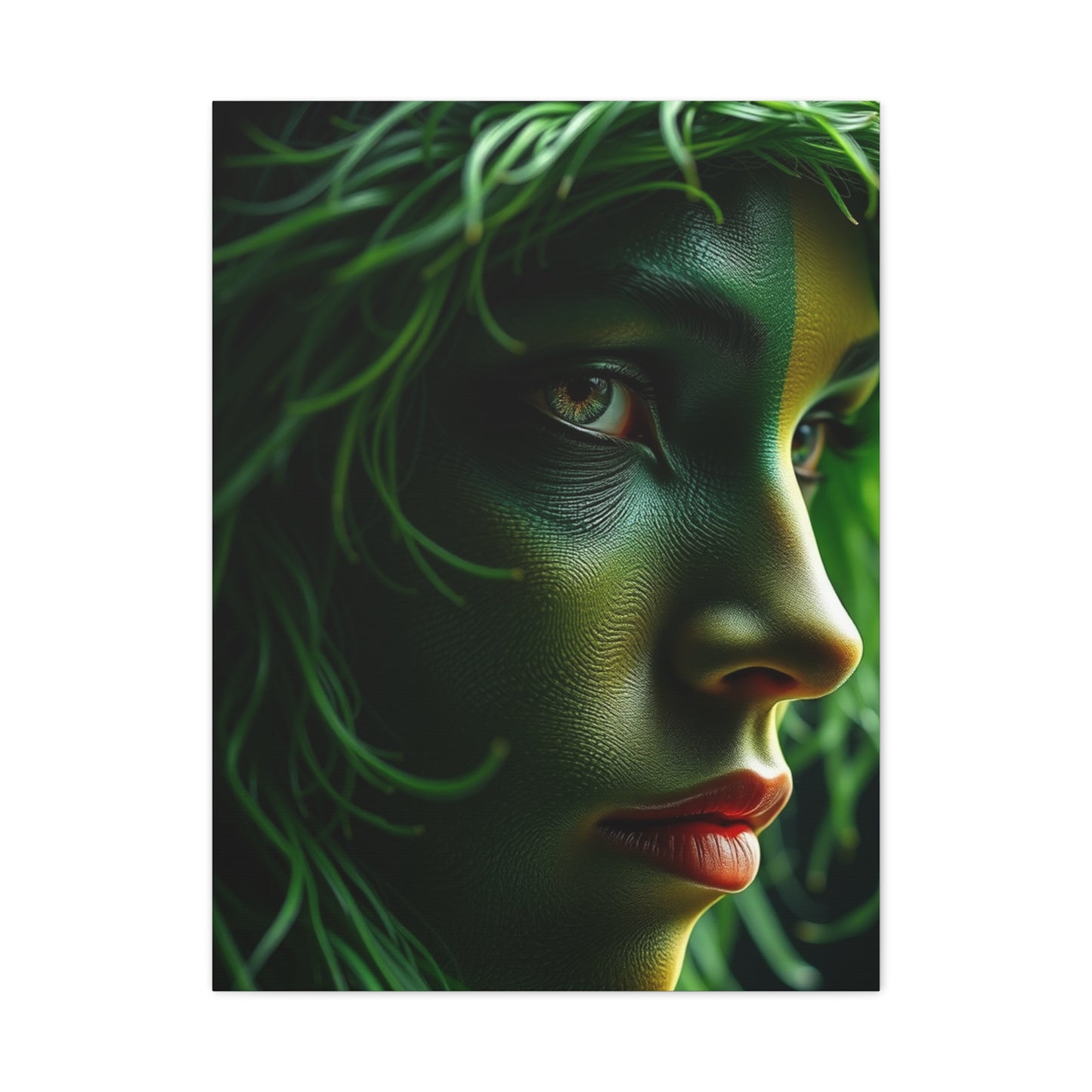 Viridescent Bliss Artwork Wall Art & Canvas Print