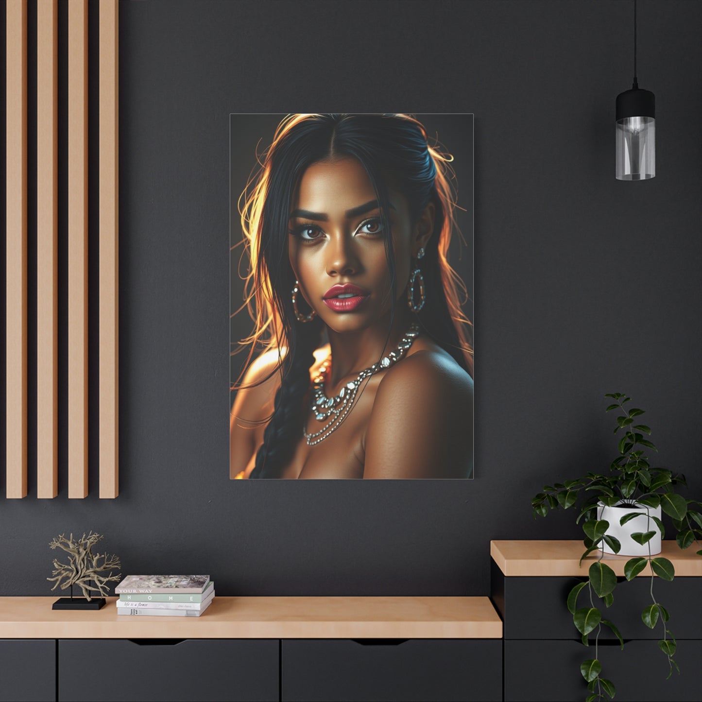 Aaliyah Art Artisan Canvas Wall Art & Canvas Print