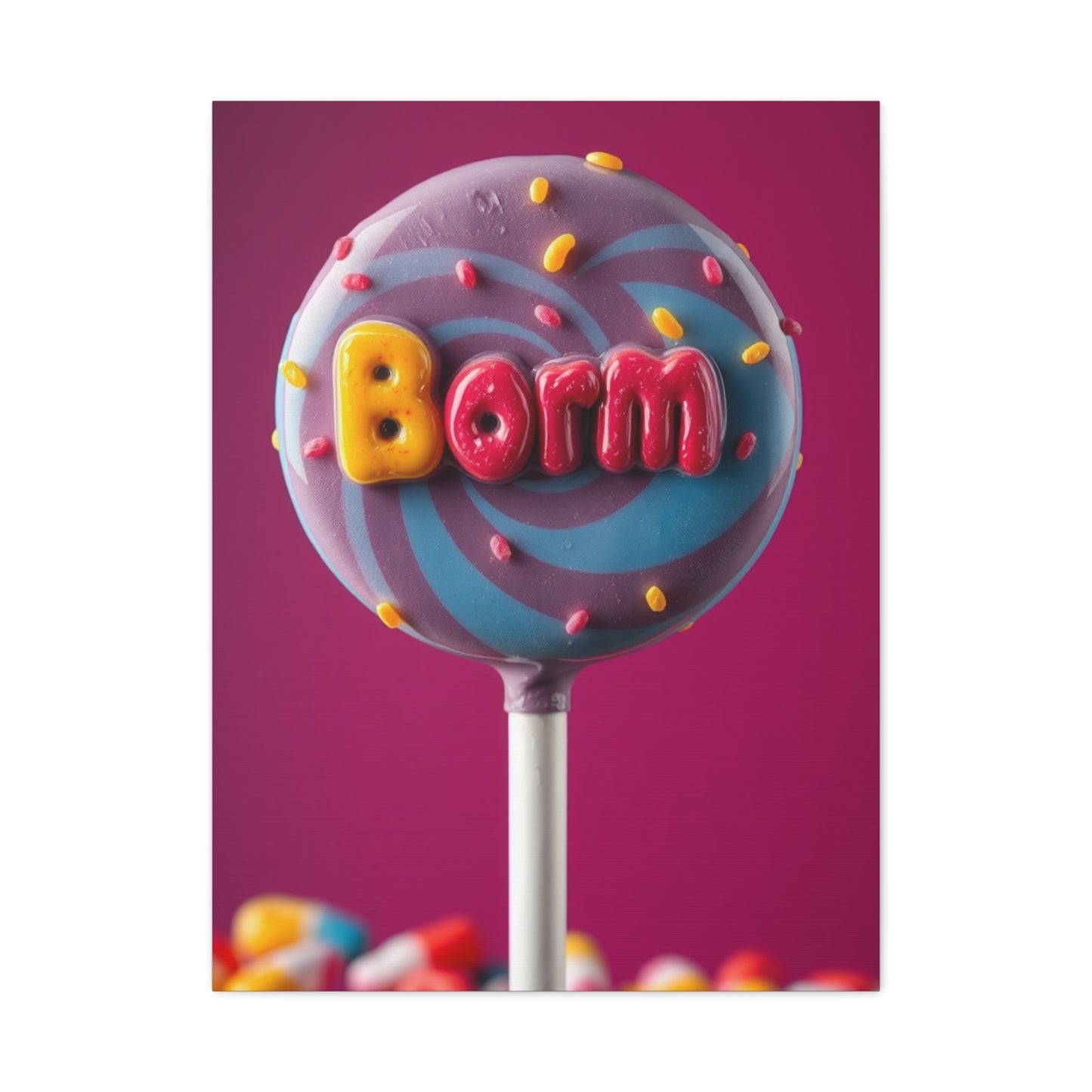 Exquisite Lollipop Fantasy Wall Art & Canvas Print