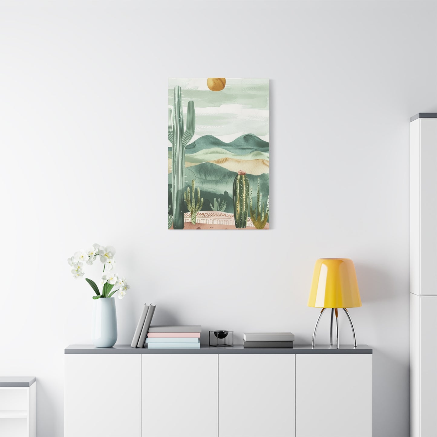 Desert Scenery Painting Wall Art & Canvas Prints
