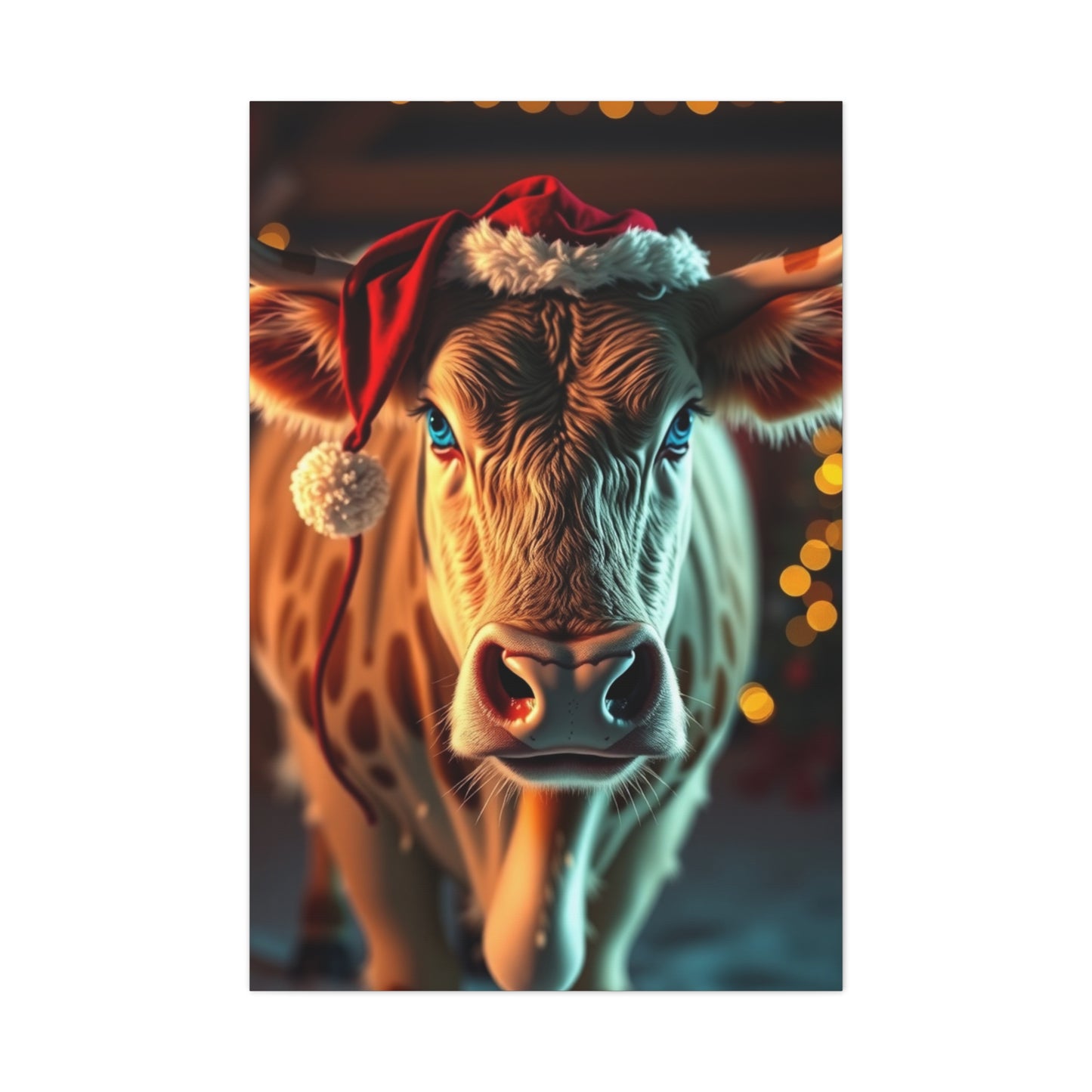 Festive Cattle Reverie Art wall art & canvas print