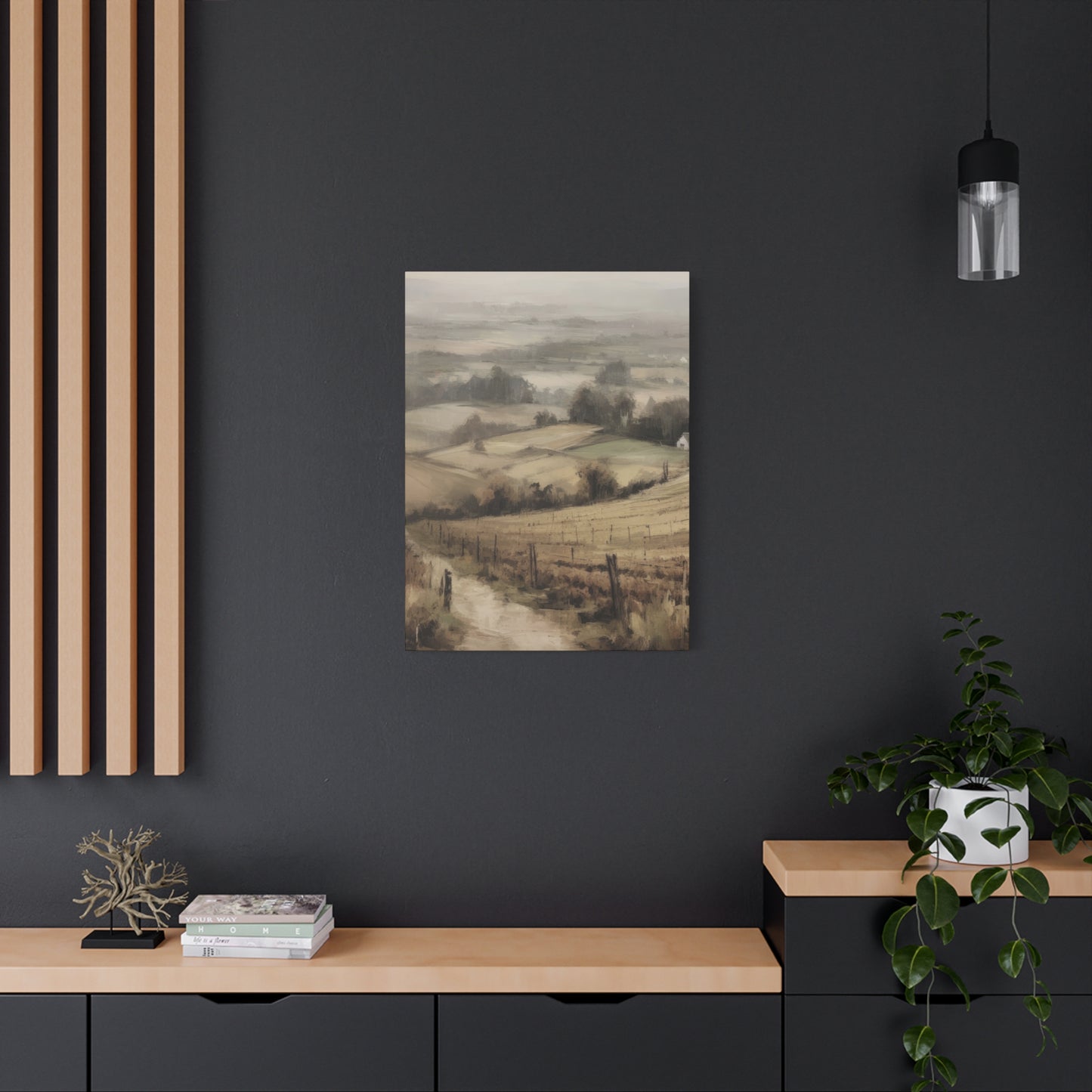 Foggy Countryside Wall Art & Canvas Prints