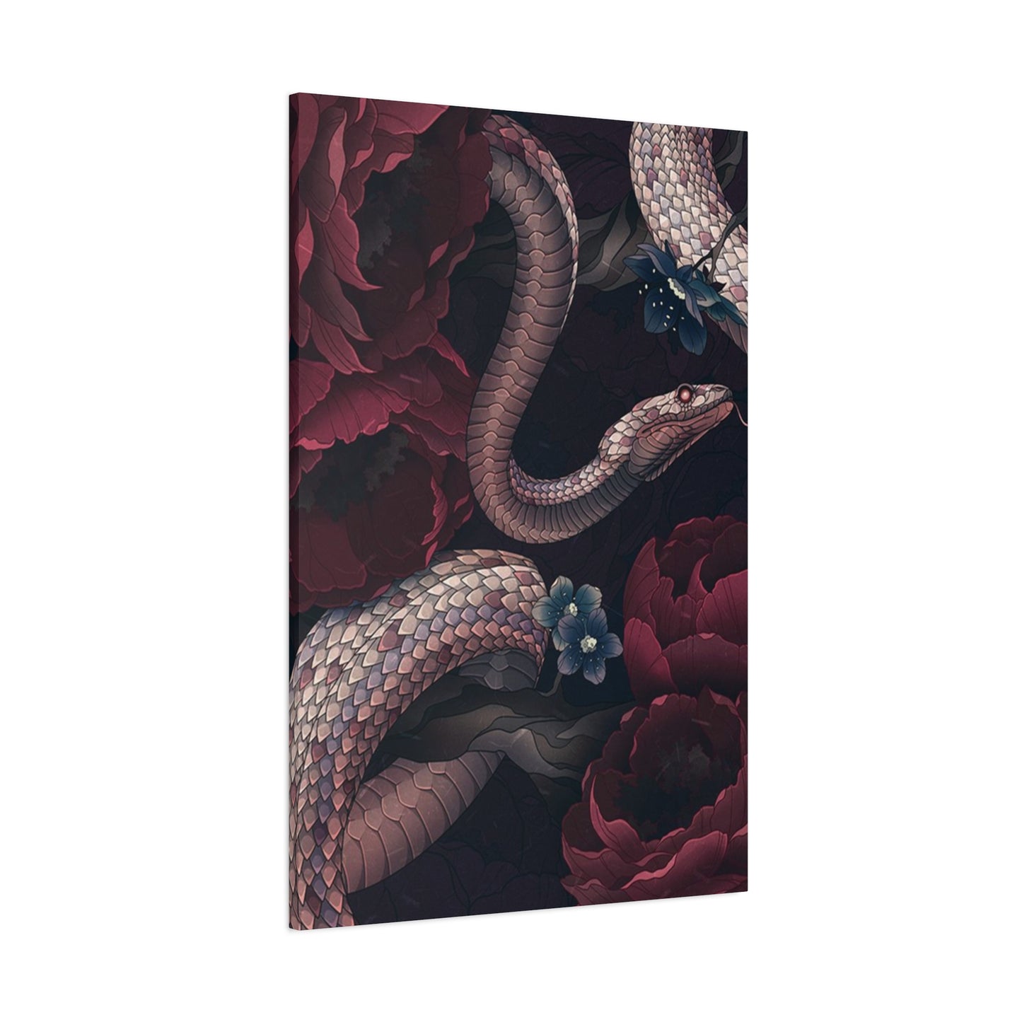 Rose And Snake Wall Art & Canvas Prints