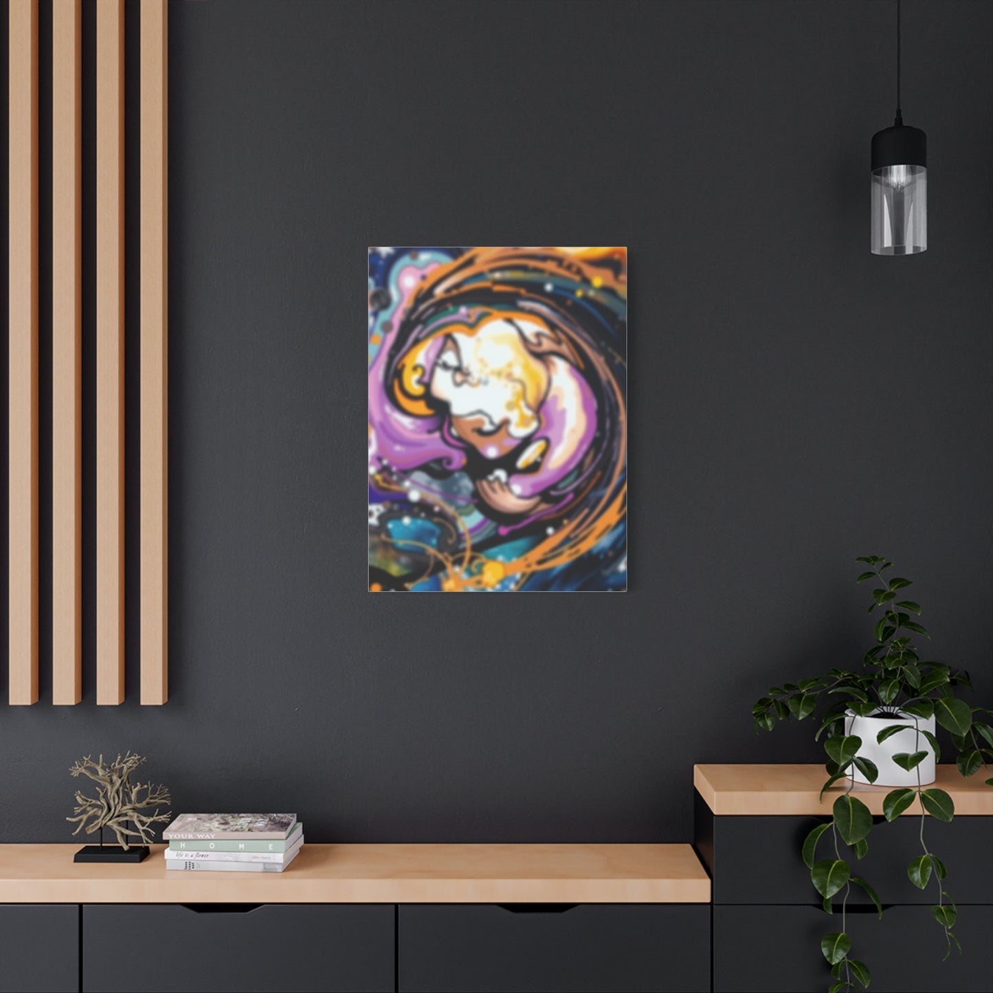 Mystical Expressionist Canvas Wall Art & Canvas Print