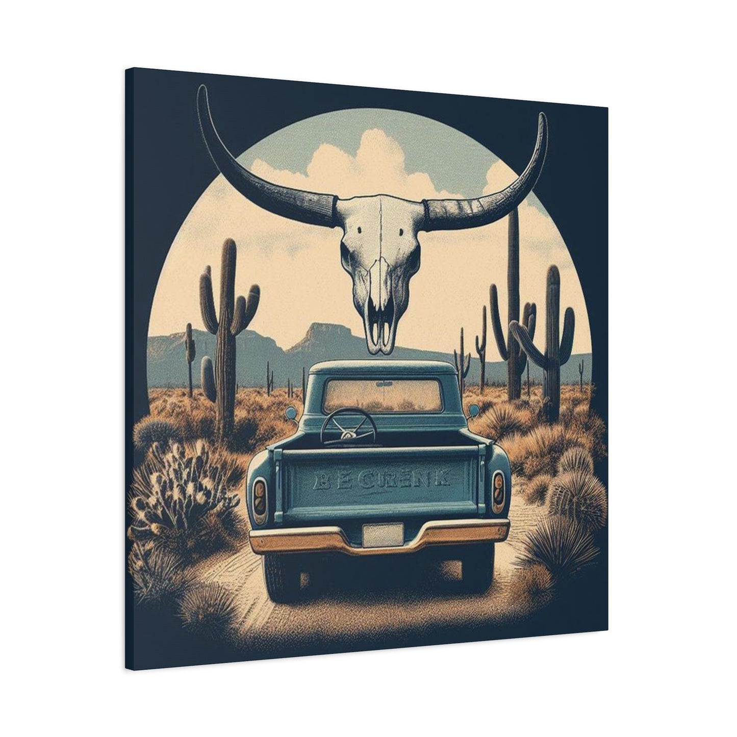 Desert Cactus Wild Poster Wall Art & Canvas Prints