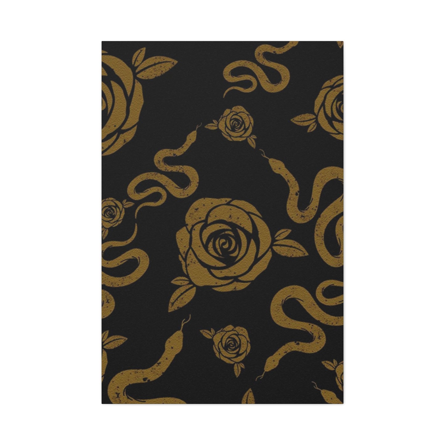 Snake And Rose Wall Art & Canvas Prints