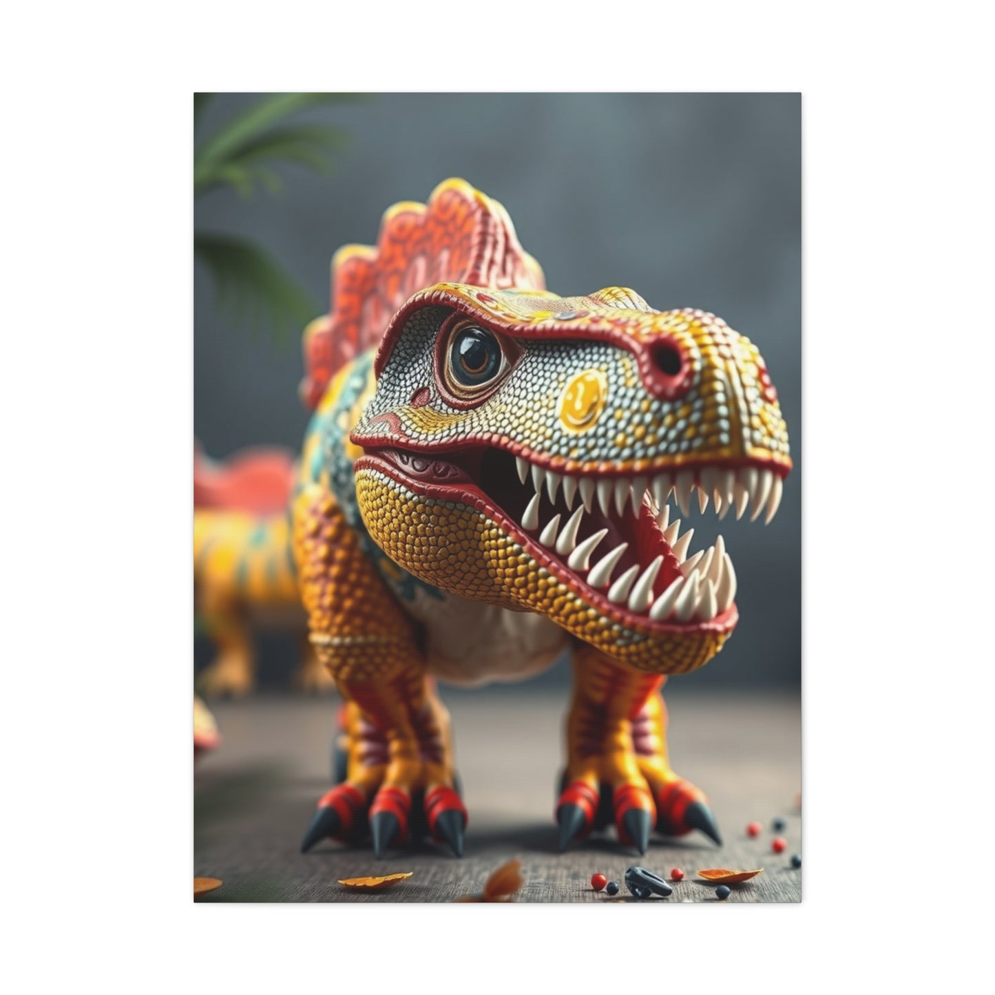 Kid’s Dinosaur Art Luxury Canvas Wall Art & Canvas Print